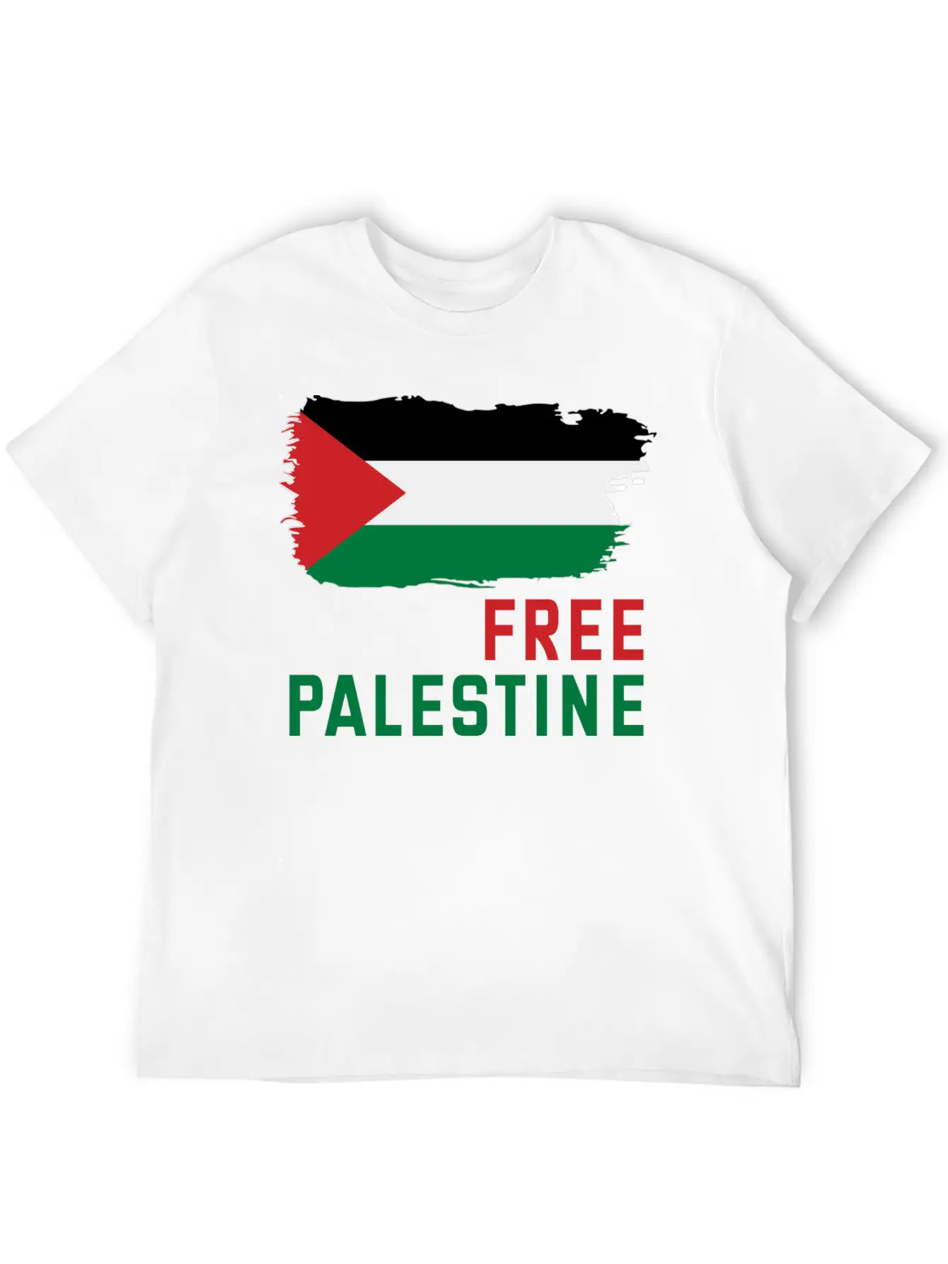 Free Palestine Unisex Short Sleeve Soft Cotton T-Shirt – Casual Everyday Wear