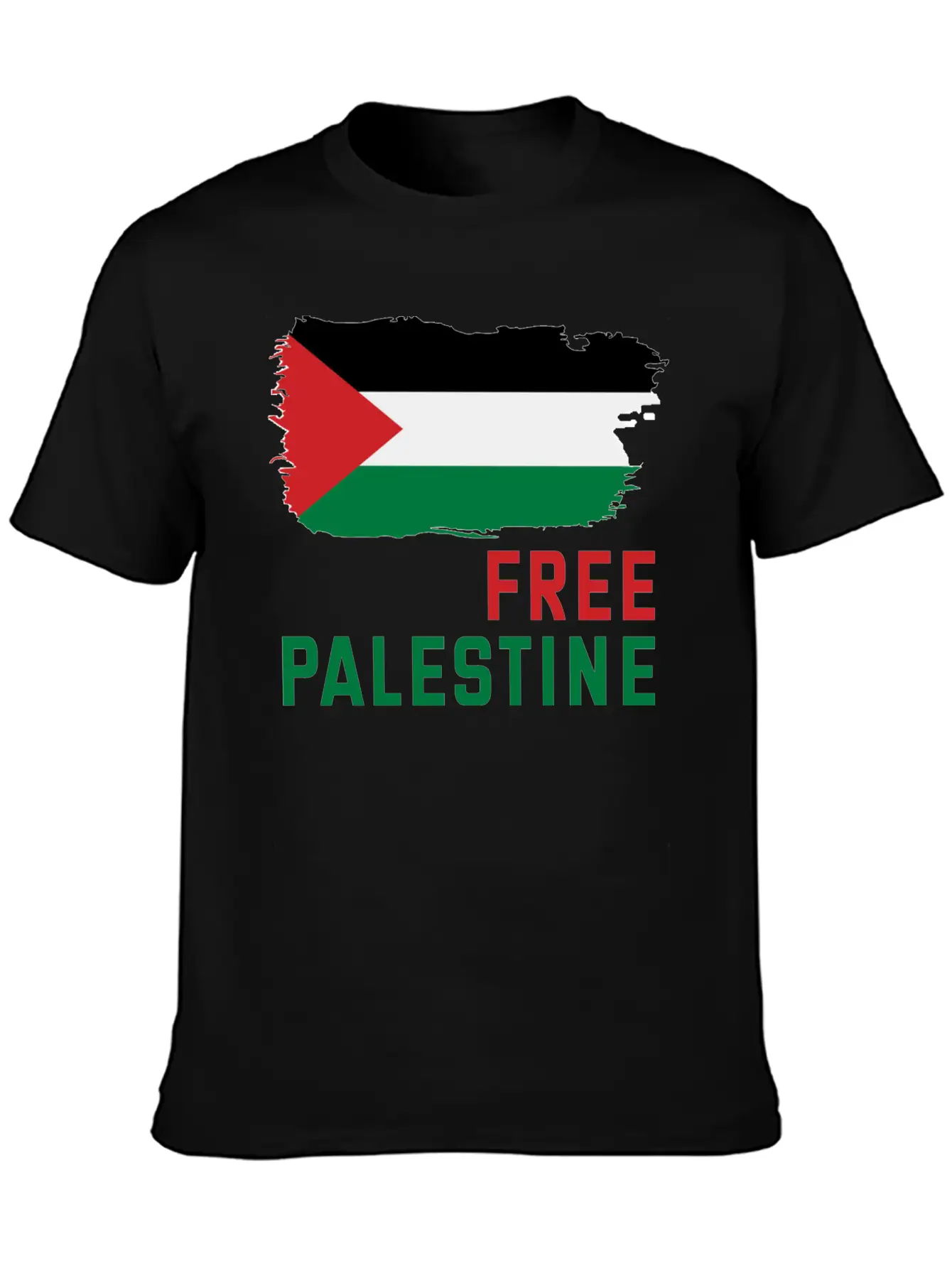Free Palestine Unisex Short Sleeve Soft Cotton T-Shirt – Casual Everyday Wear