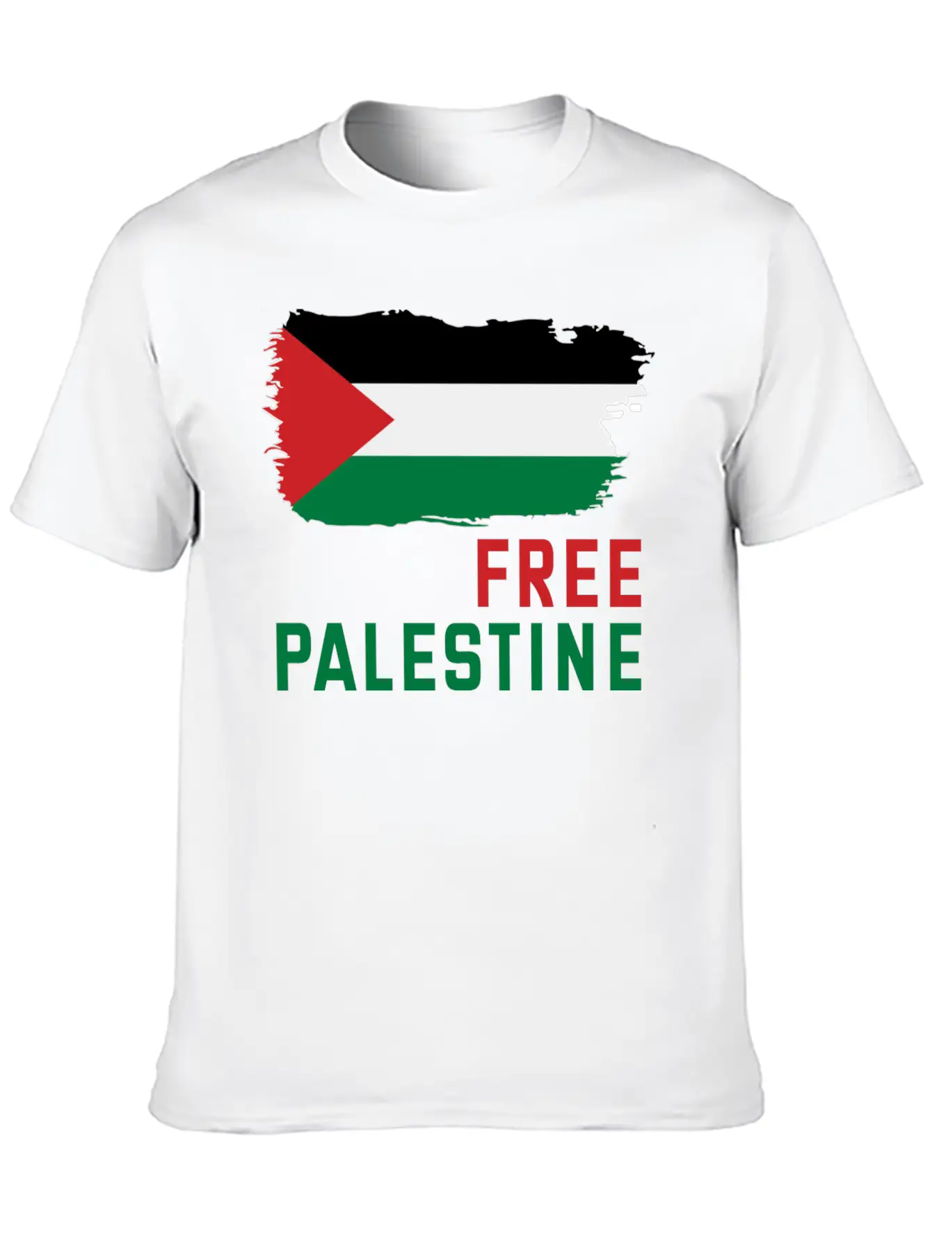 Free Palestine Unisex Short Sleeve Soft Cotton T-Shirt – Casual Everyday Wear