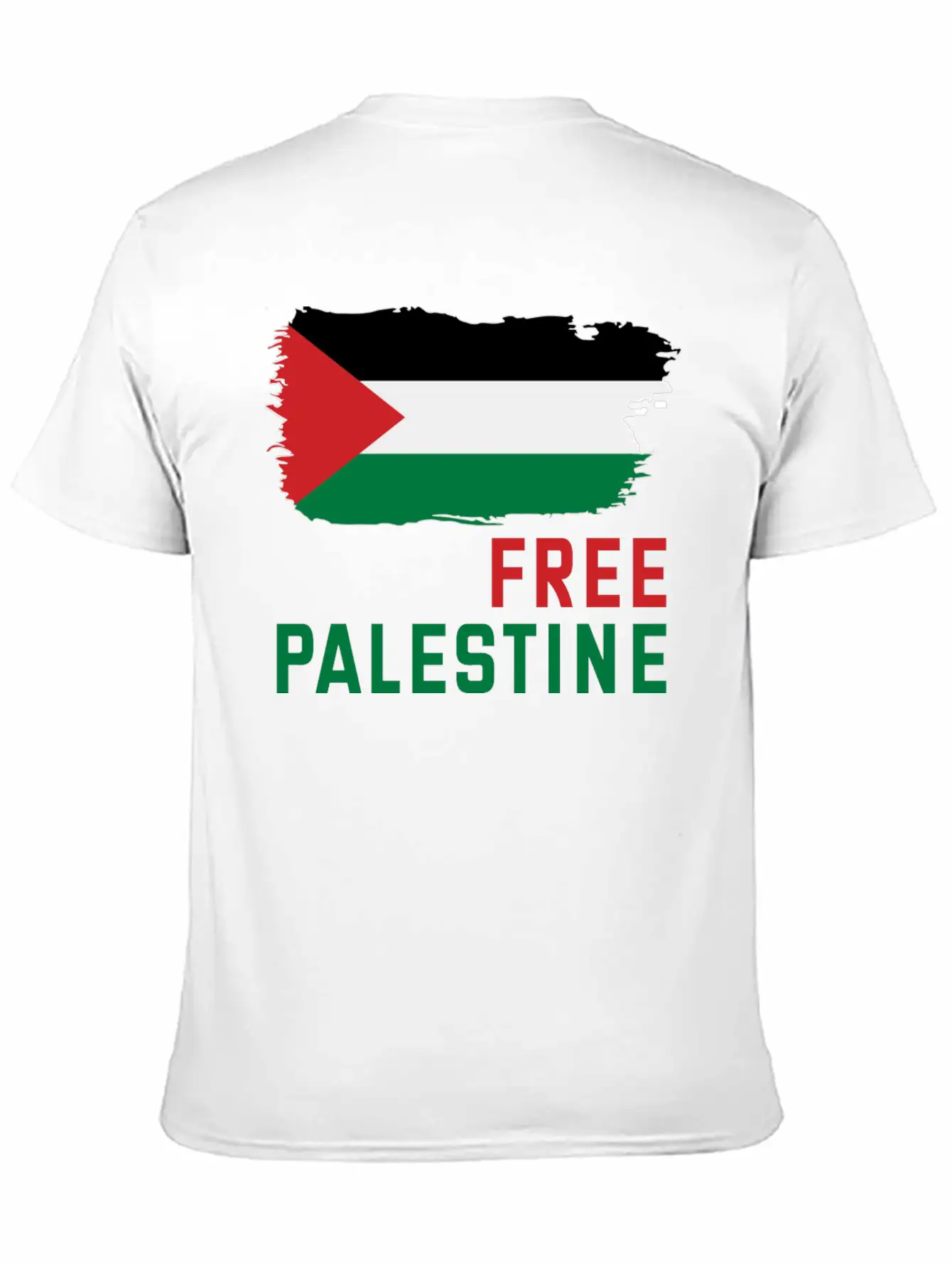 Free Palestine Unisex Short Sleeve Soft Cotton T-Shirt – Casual Everyday Wear