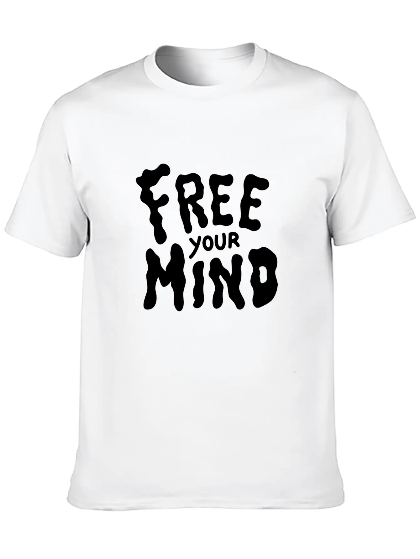 Free Your Mind Stylish Everyday T-Shirt – Unisex Basic Cotton Tee