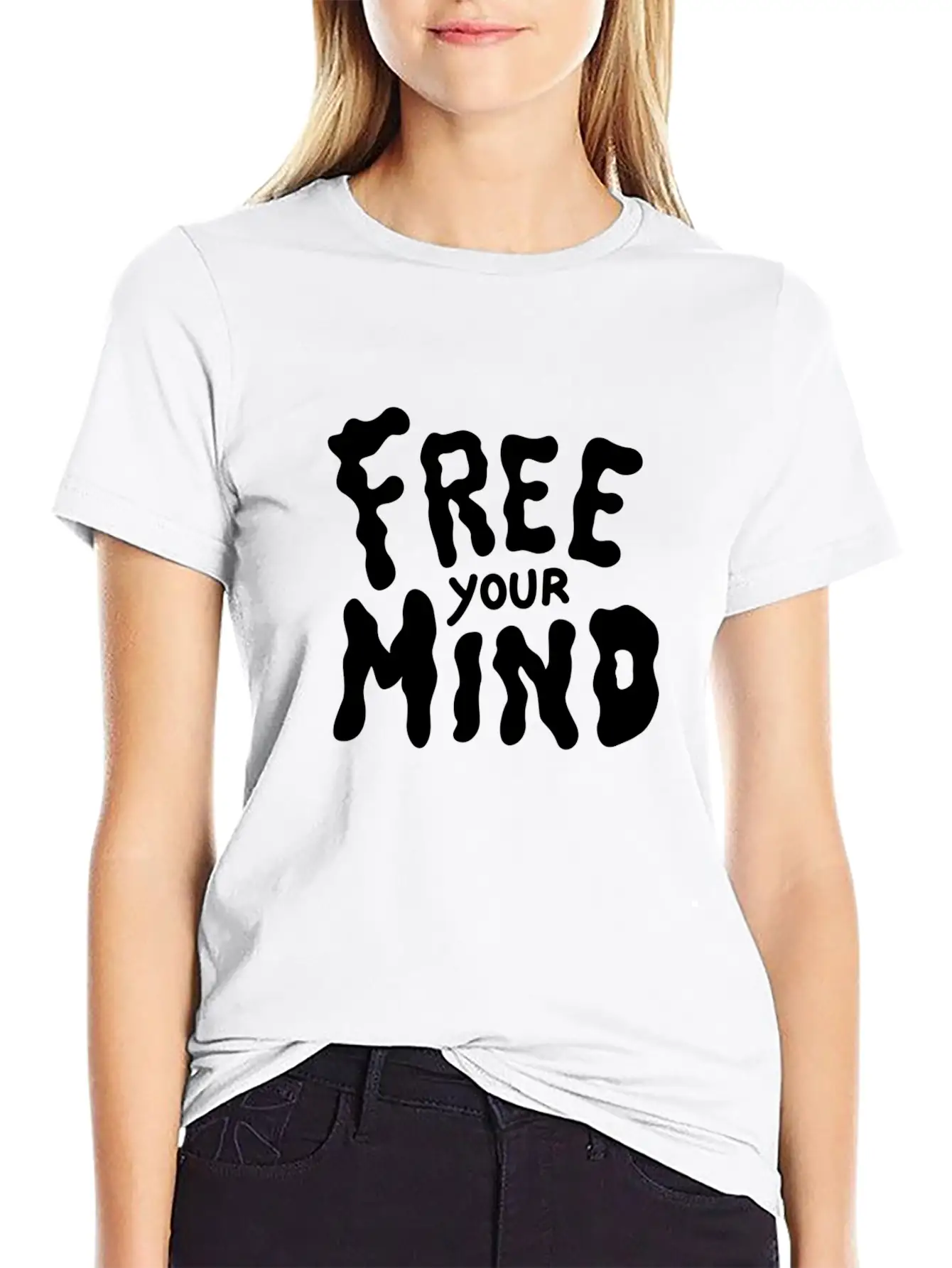 Free Your Mind Stylish Everyday T-Shirt – Unisex Basic Cotton Tee