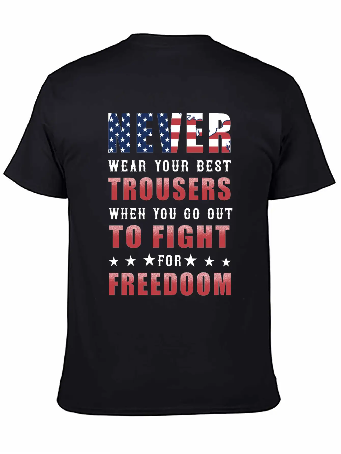 Freedom America Independence Pride Unisex Short Sleeve Soft Cotton T-Shirt – Casual Everyday Wear