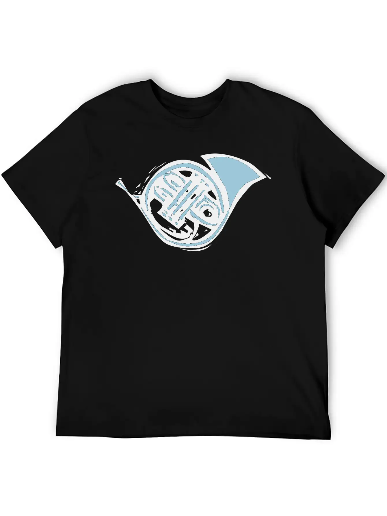 French Horn Stylish Everyday T-Shirt – Unisex Basic Cotton Tee