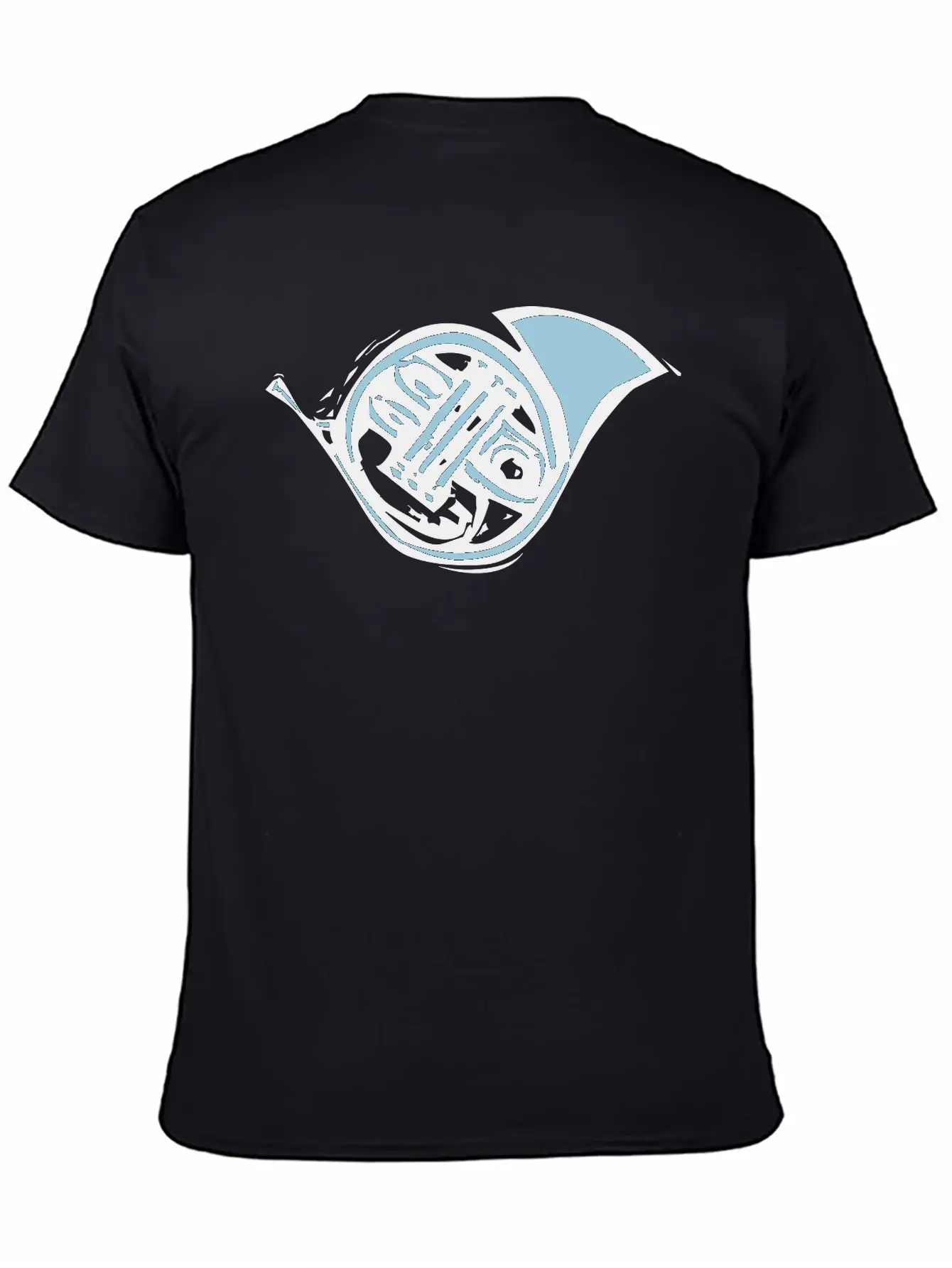 French Horn Stylish Everyday T-Shirt – Unisex Basic Cotton Tee