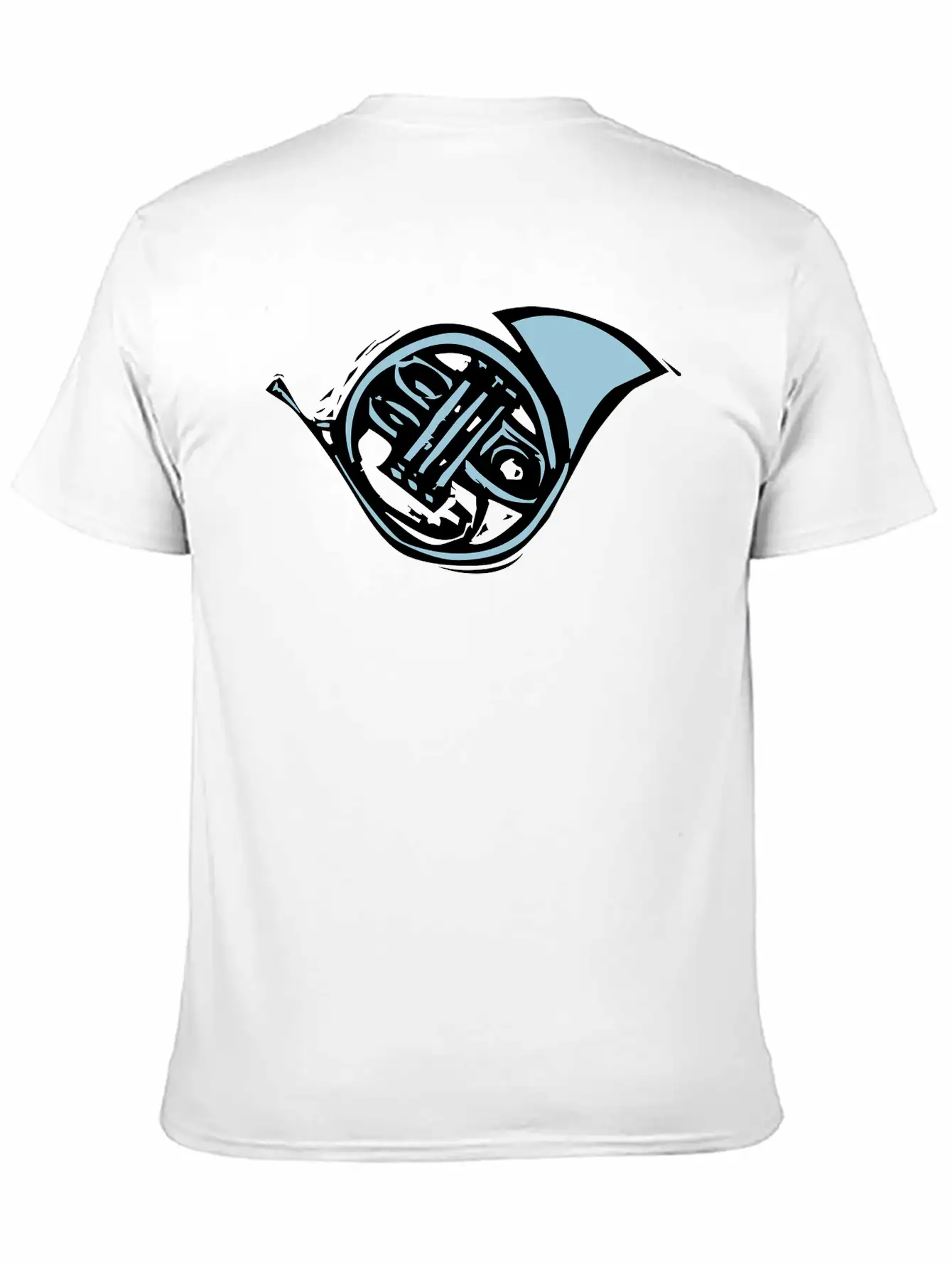 French Horn Stylish Everyday T-Shirt – Unisex Basic Cotton Tee