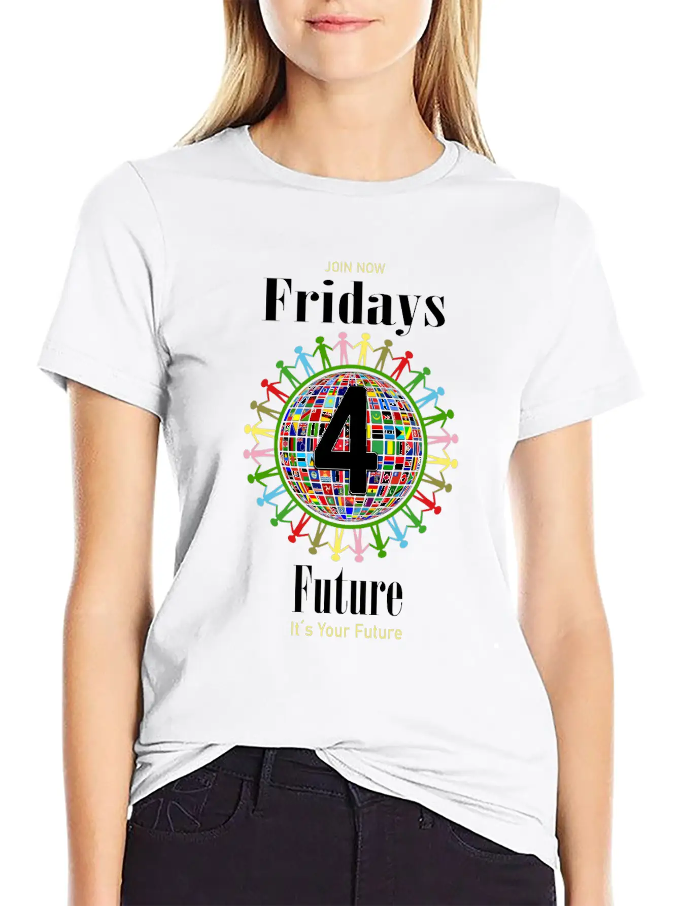 Fridays For Future Demo. Climate Strike Activist Unisex Short Sleeve Soft Cotton T-Shirt – Casual Everyday Wear