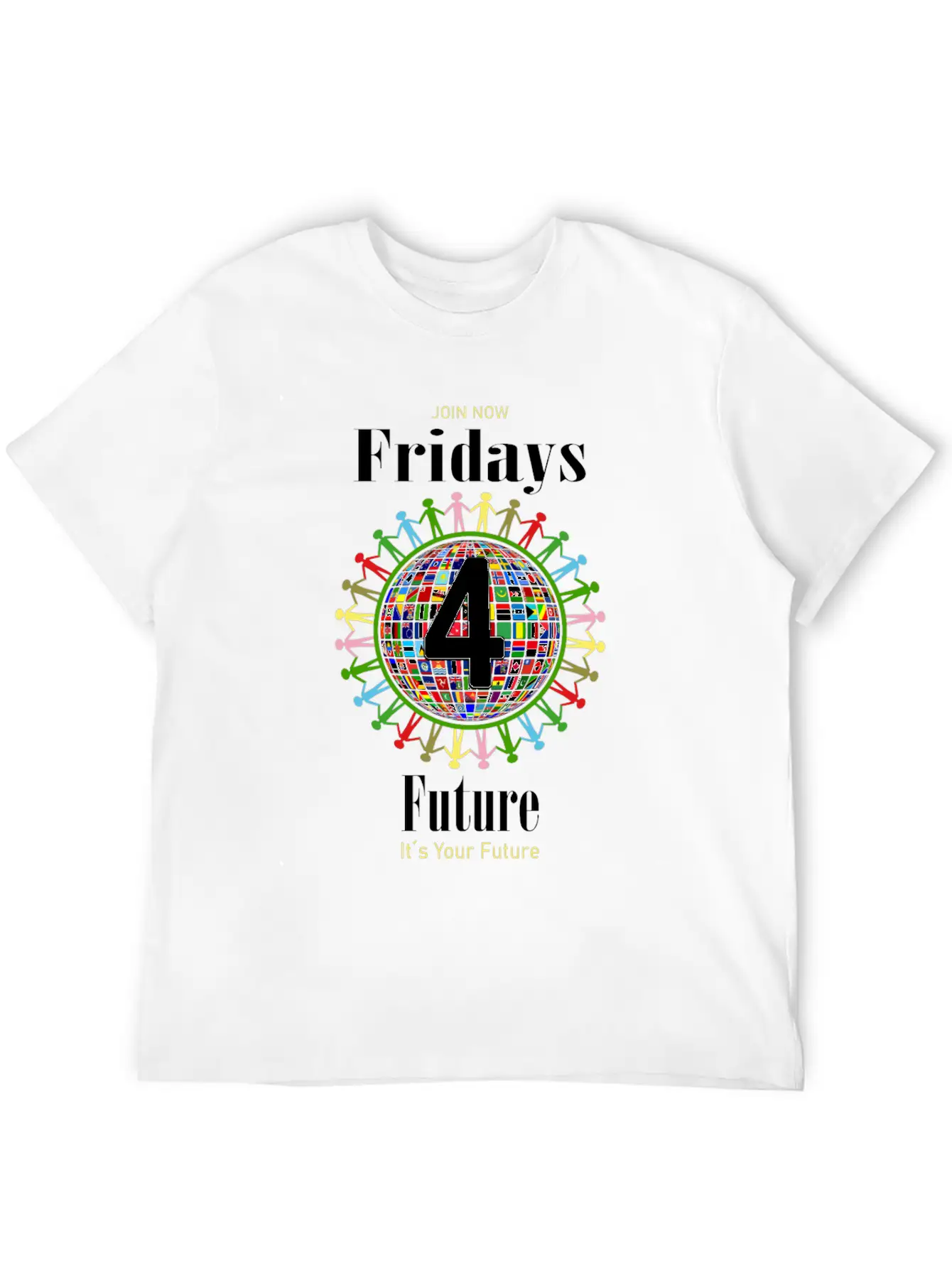 Fridays For Future Demo. Climate Strike Activist Unisex Short Sleeve Soft Cotton T-Shirt – Casual Everyday Wear