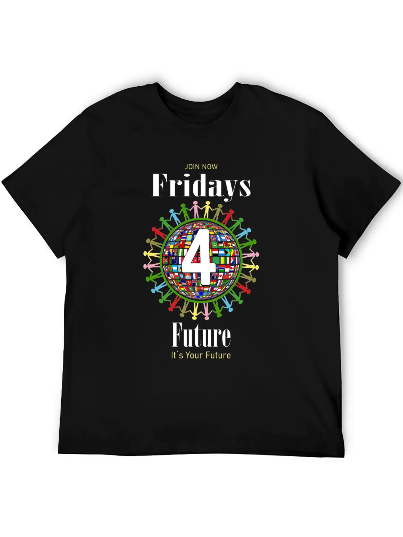 Fridays For Future Demo. Climate Strike Activist Unisex Short Sleeve Soft Cotton T-Shirt – Casual Everyday Wear