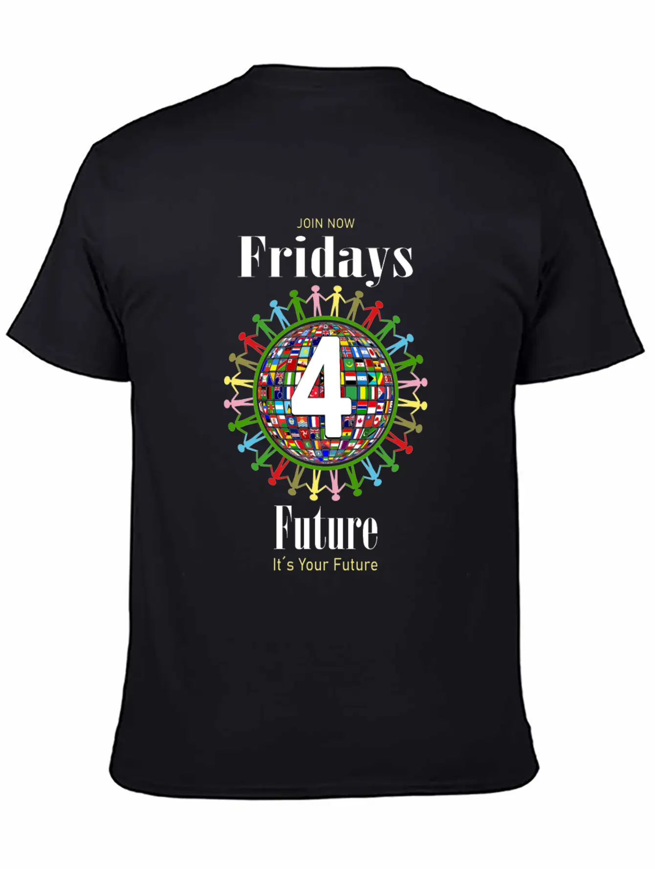 Fridays For Future Demo. Climate Strike Activist Unisex Short Sleeve Soft Cotton T-Shirt – Casual Everyday Wear