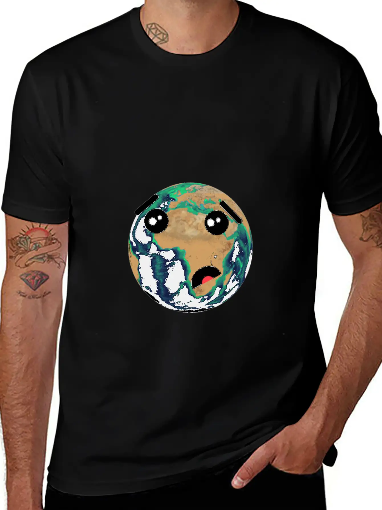 Frightened Planet Stylish Everyday T-Shirt – Unisex Basic Cotton Tee