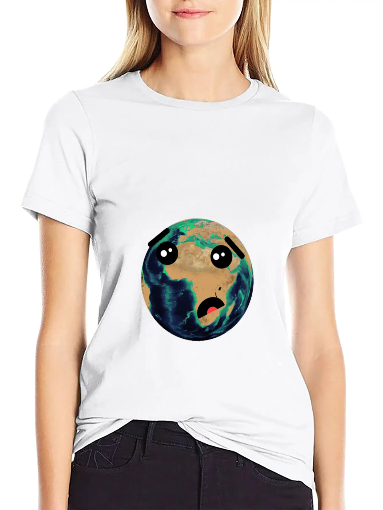 Frightened Planet Stylish Everyday T-Shirt – Unisex Basic Cotton Tee