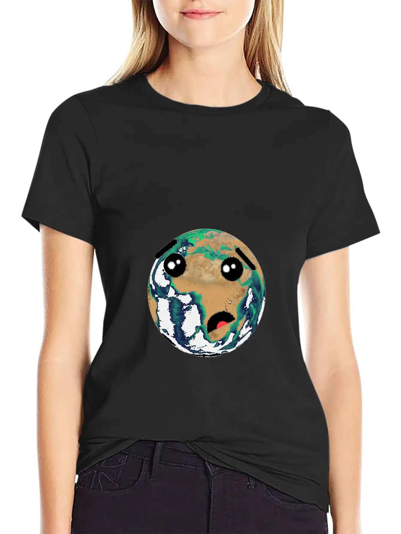 Frightened Planet Stylish Everyday T-Shirt – Unisex Basic Cotton Tee