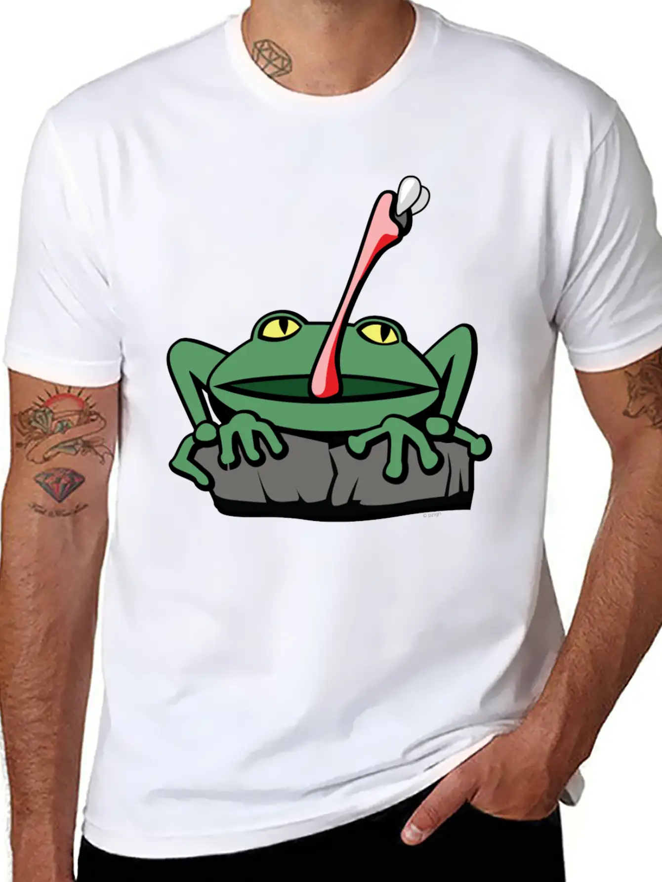 Frog Stylish Everyday T-Shirt – Unisex Basic Cotton Tee