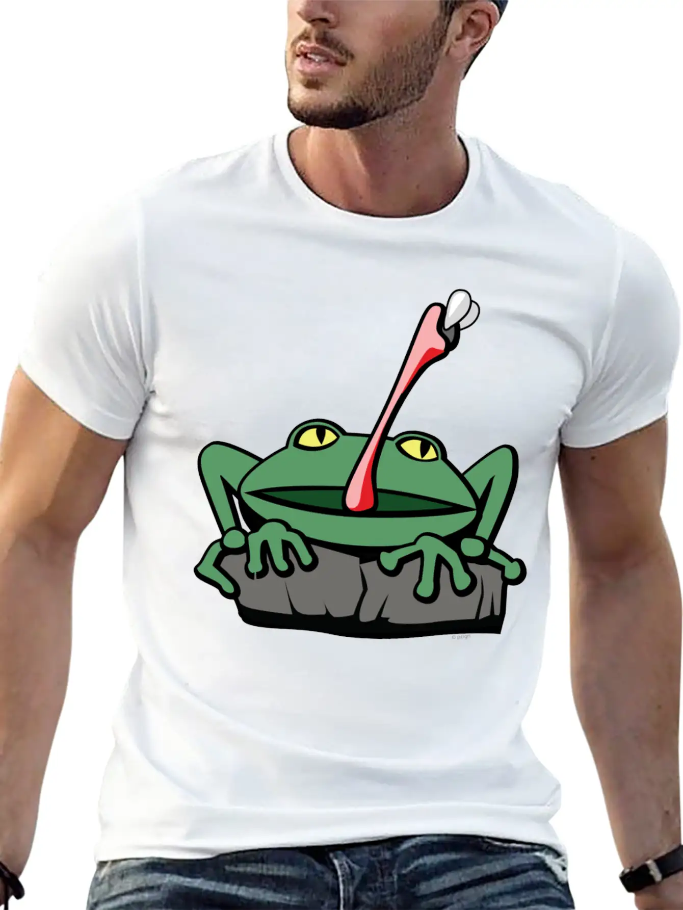 Frog Stylish Everyday T-Shirt – Unisex Basic Cotton Tee