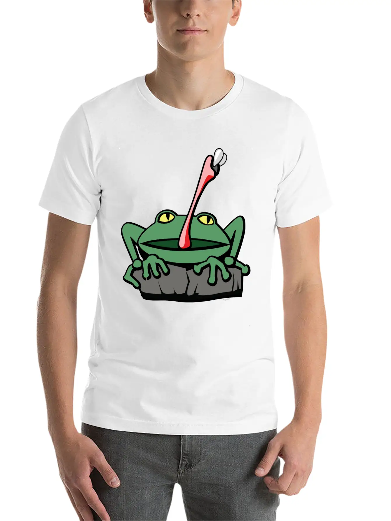 Frog Stylish Everyday T-Shirt – Unisex Basic Cotton Tee