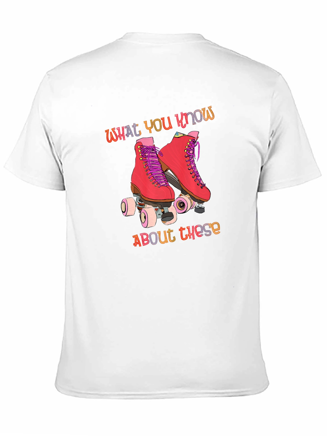 Retro Roller Skate Graphic T-Shirt
