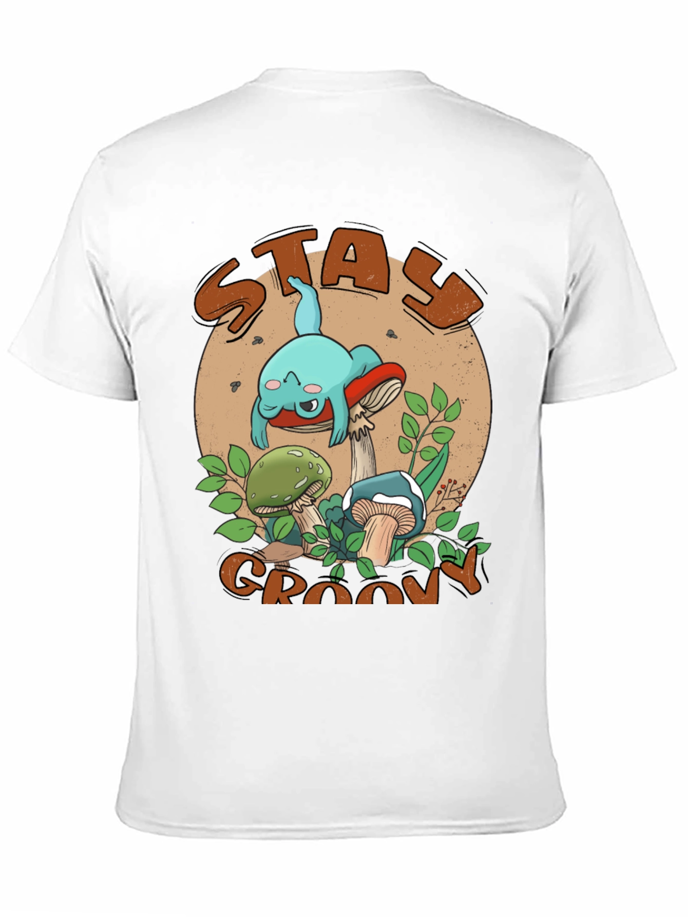 Stay Groovy Mushroom T-Shirt - Comfy Graphic Tee