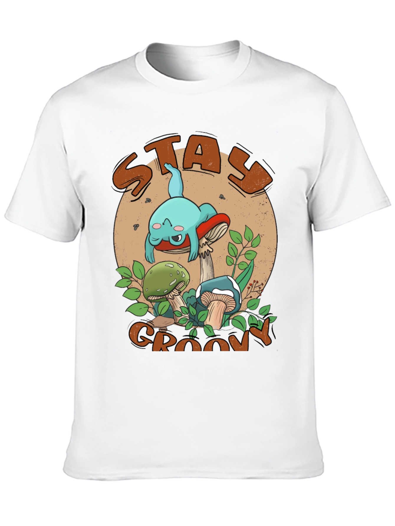 Stay Groovy Mushroom T-Shirt - Comfy Graphic Tee