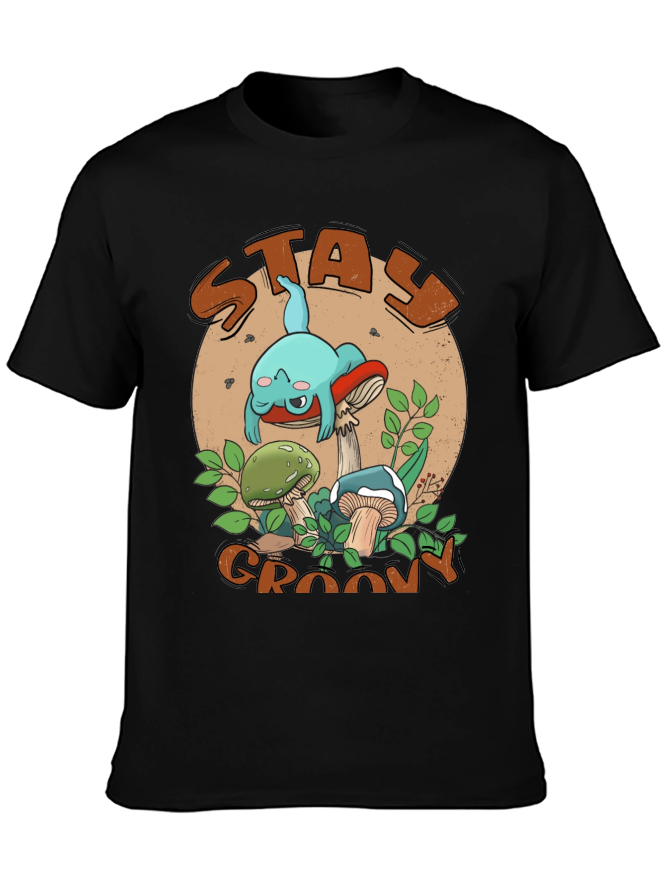 Stay Groovy Mushroom T-Shirt - Comfy Graphic Tee
