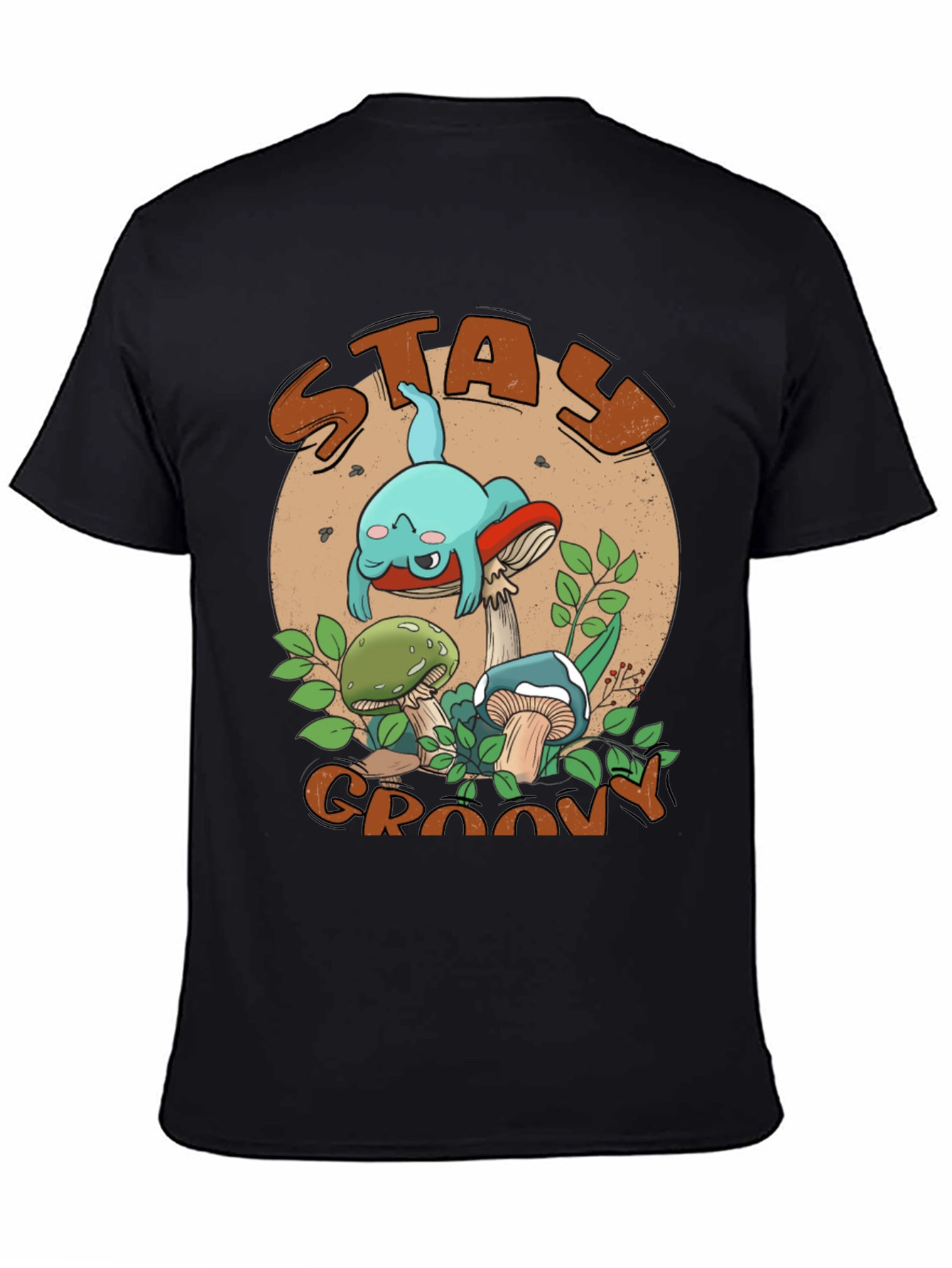 Stay Groovy Mushroom T-Shirt - Comfy Graphic Tee