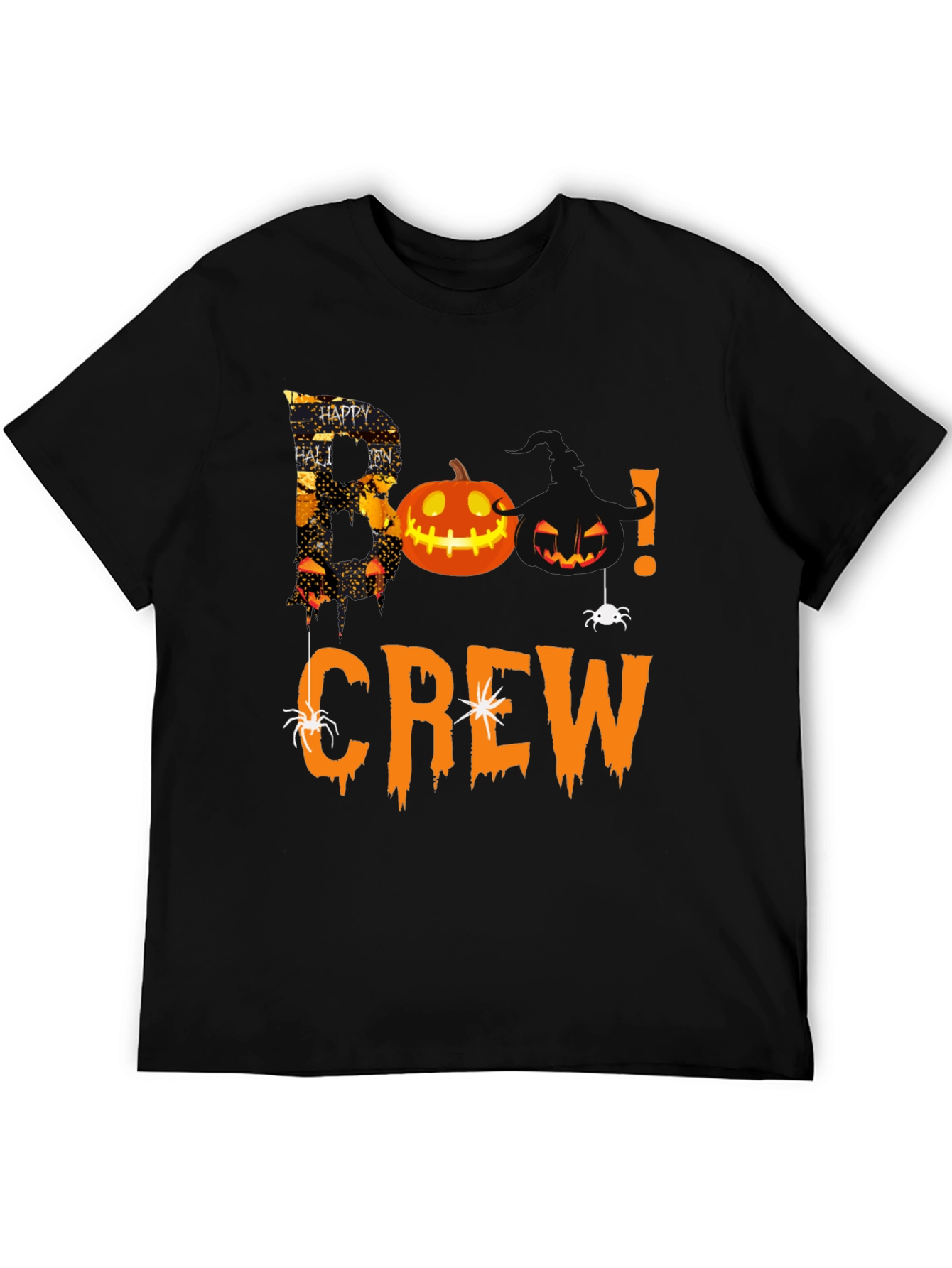 Boo Crew Halloween T-Shirt - Spooky Season Apparel
