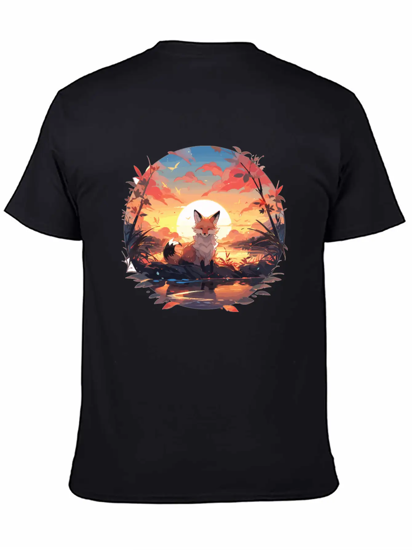 Fuchs Foxes Fox Children Fox Baby Animal Forest Stylish Everyday T-Shirt – Unisex Basic Cotton Tee