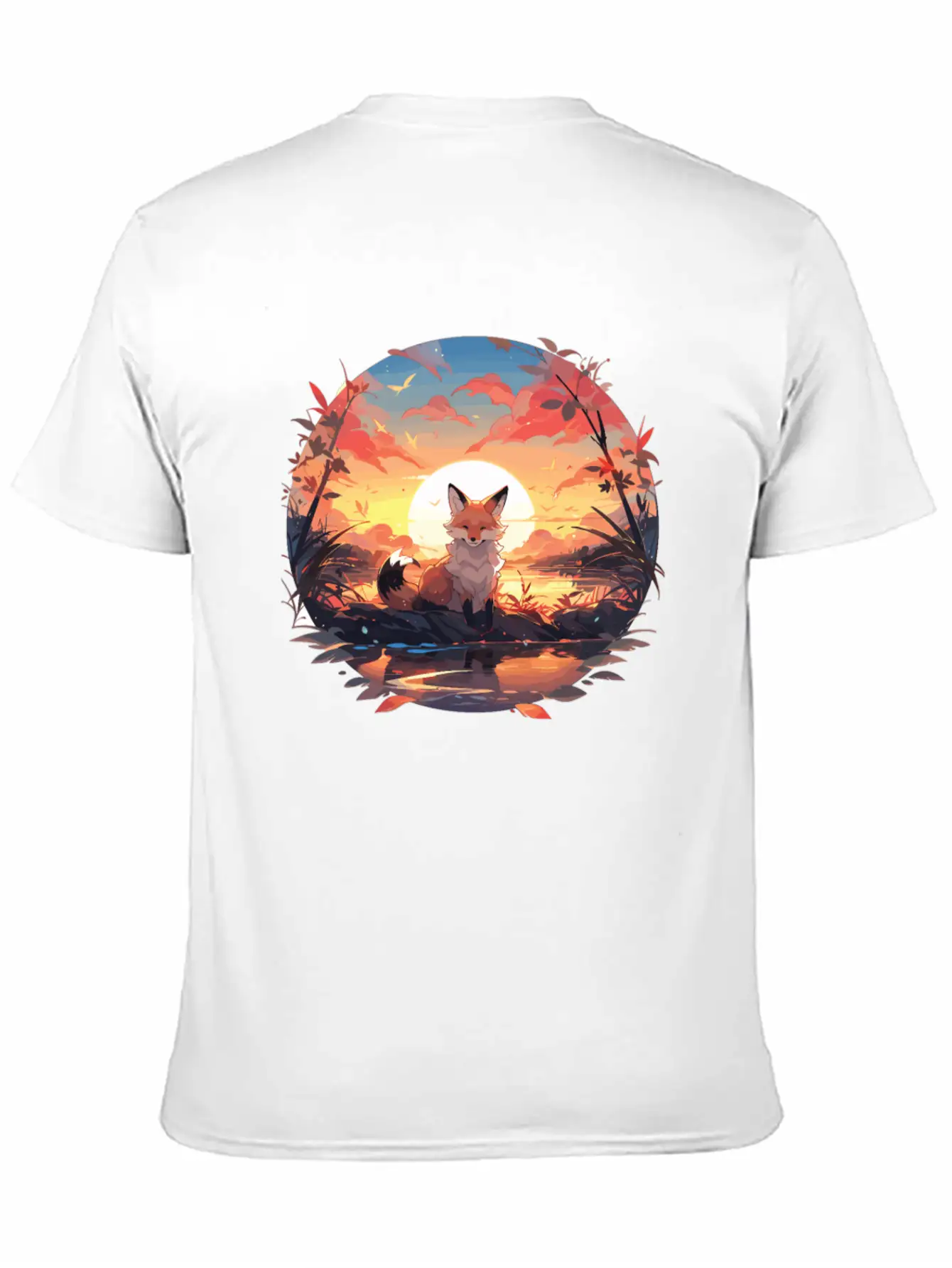 Fuchs Foxes Fox Children Fox Baby Animal Forest Stylish Everyday T-Shirt – Unisex Basic Cotton Tee