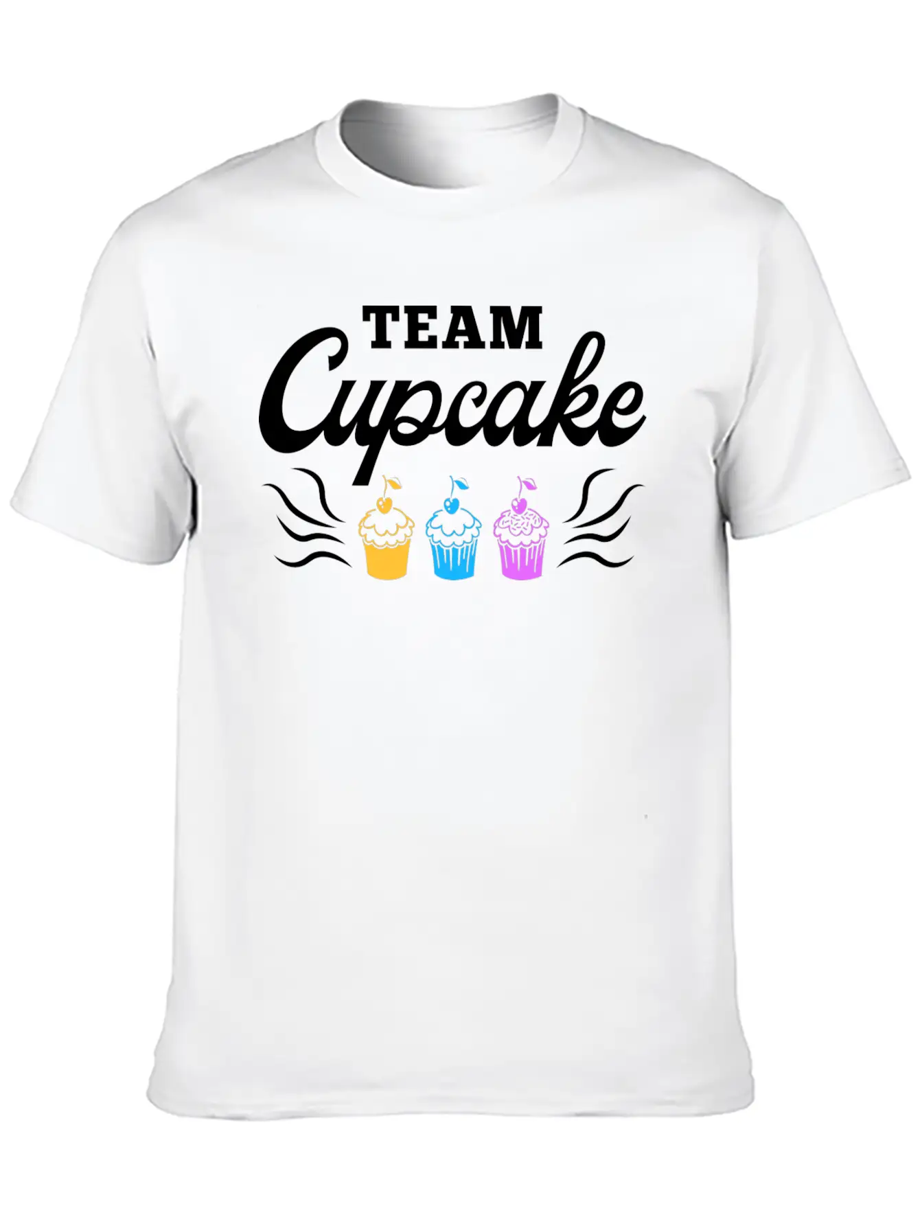 Fun Baking Cupcakes Basic Graphic T-Shirt – Daily Comfort In Soft Cotton