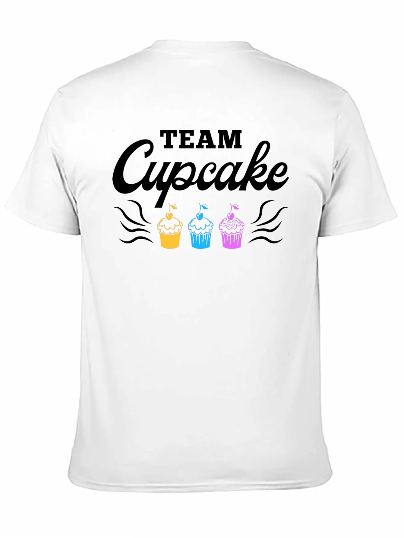 Fun Baking Cupcakes Basic Graphic T-Shirt – Daily Comfort In Soft Cotton
