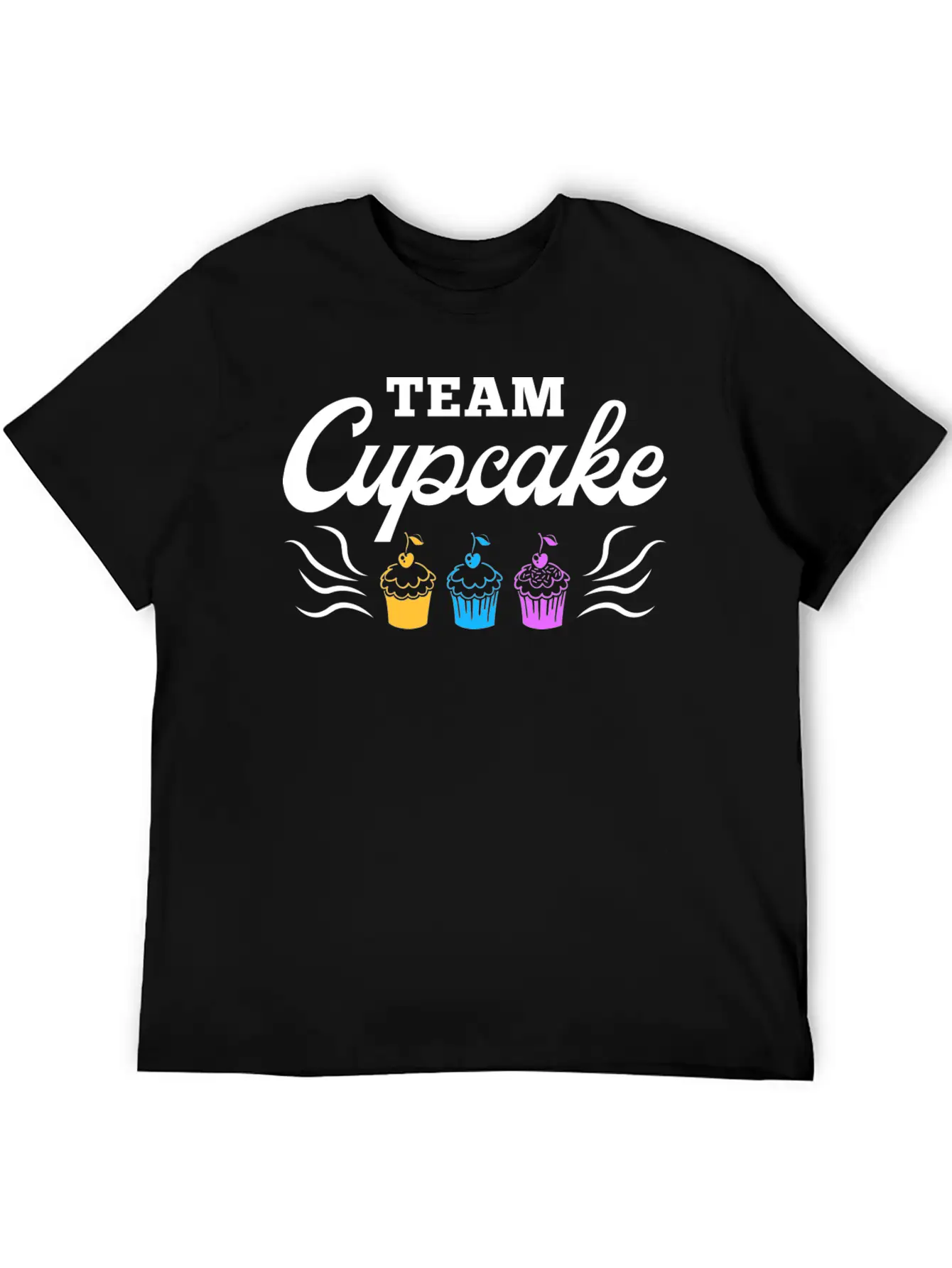 Fun Baking Cupcakes Basic Graphic T-Shirt – Daily Comfort In Soft Cotton