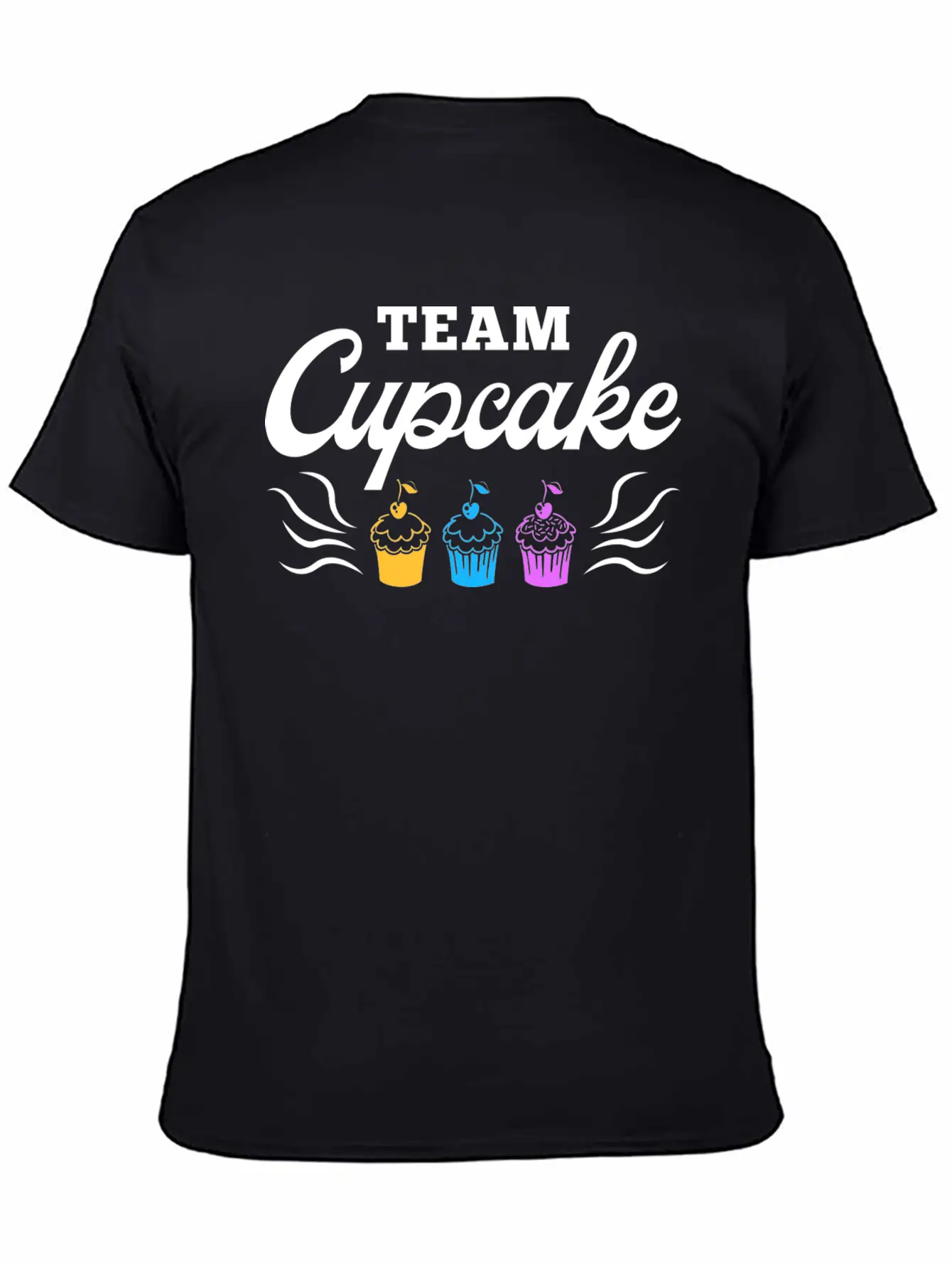 Fun Baking Cupcakes Basic Graphic T-Shirt – Daily Comfort In Soft Cotton