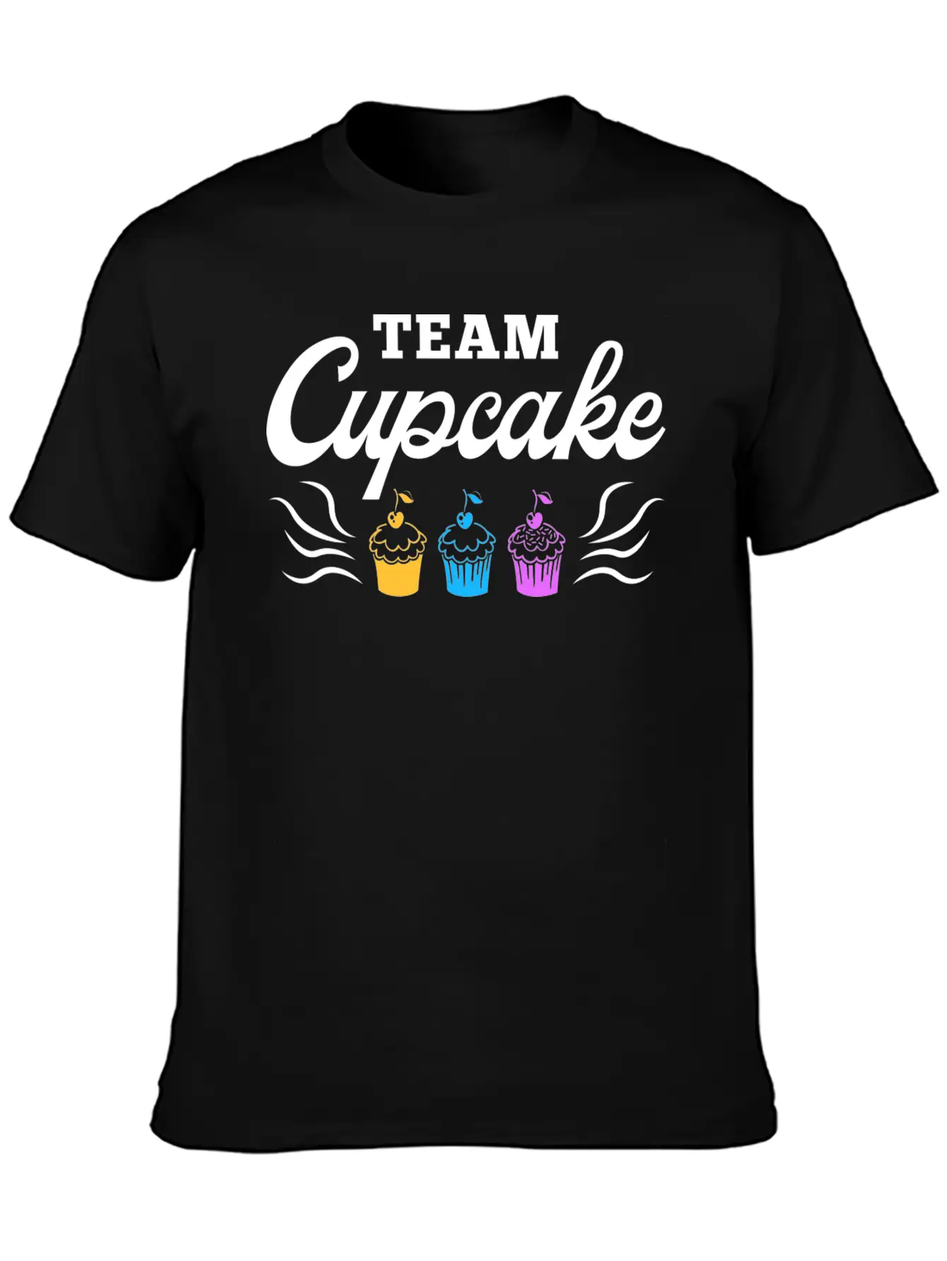 Fun Baking Cupcakes Basic Graphic T-Shirt – Daily Comfort In Soft Cotton