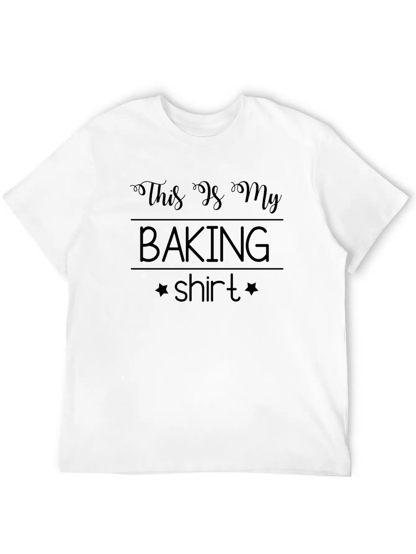 Funny Baking Gift This Is My Baking Shirt Timeless Short Sleeve Tee – Comfy And Minimalist Design