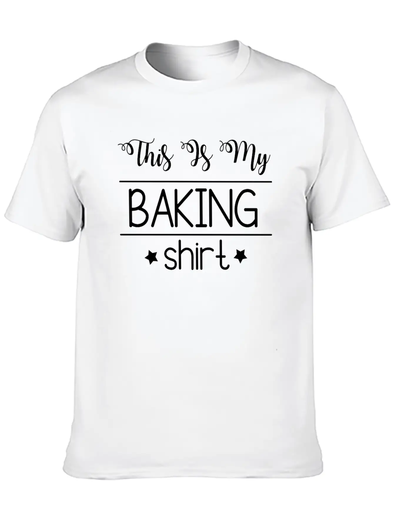 Funny Baking Gift This Is My Baking Shirt Timeless Short Sleeve Tee – Comfy And Minimalist Design