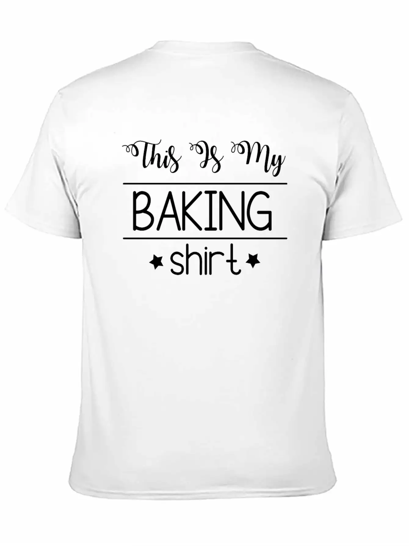 Funny Baking Gift This Is My Baking Shirt Timeless Short Sleeve Tee – Comfy And Minimalist Design