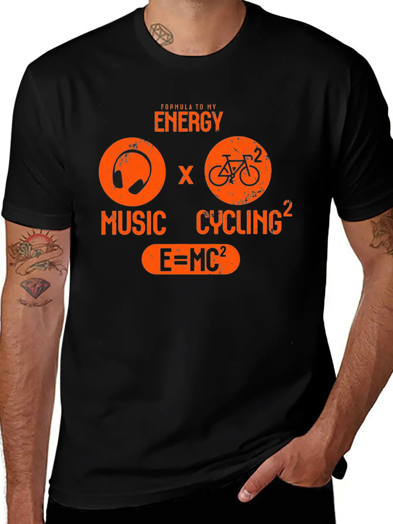 Funny Bicycle Cycling And Music Lover Cyclist Cycl Comfortable Minimalist Graphic Tee – Summer Style Essential