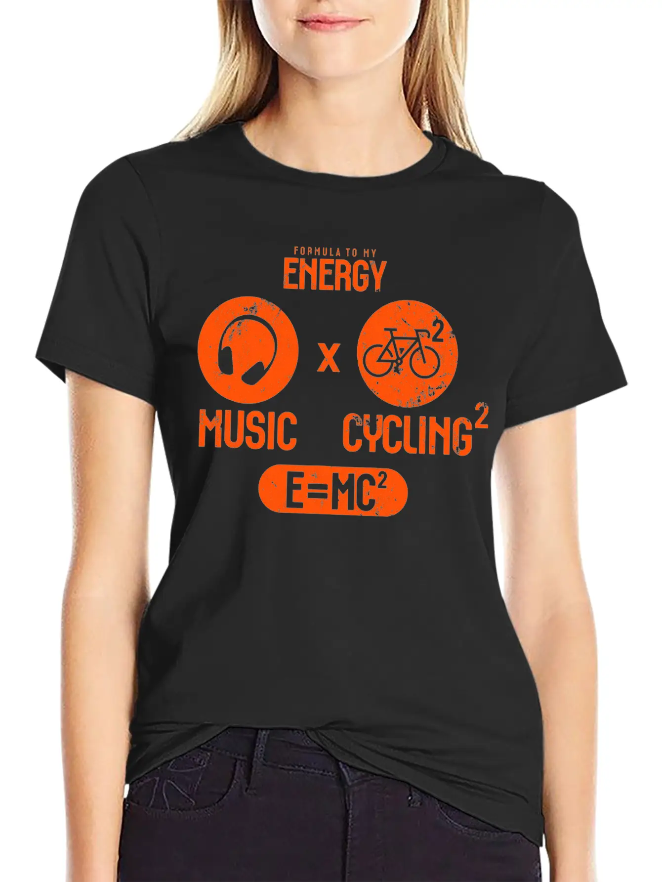 Funny Bicycle Cycling And Music Lover Cyclist Cycl Comfortable Minimalist Graphic Tee – Summer Style Essential