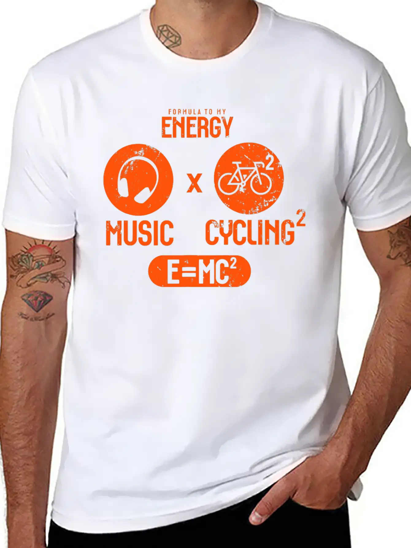 Funny Bicycle Cycling And Music Lover Cyclist Cycl Comfortable Minimalist Graphic Tee – Summer Style Essential