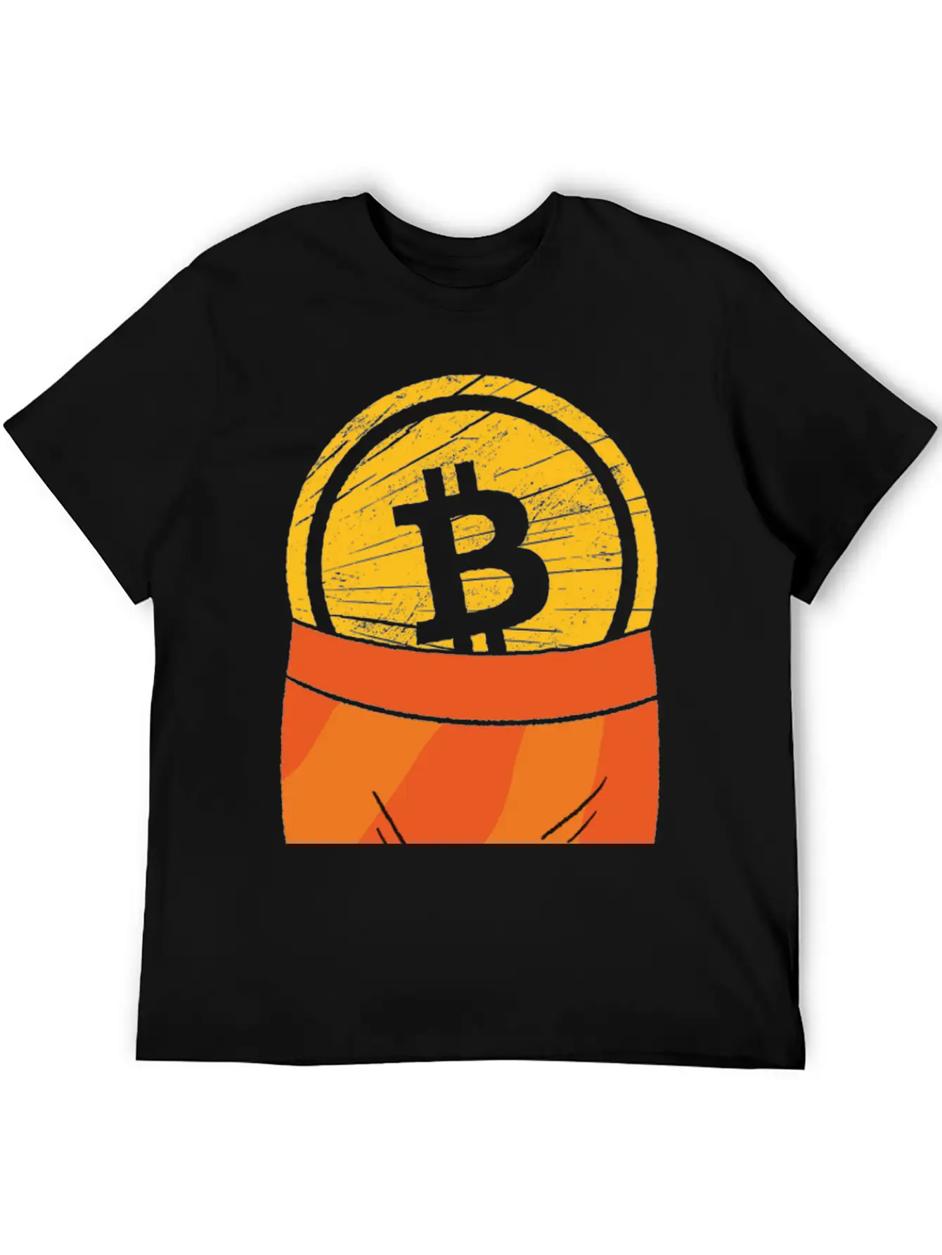 Funny Bitcoin Crypto Blockchain Btc Fun Lovers Timeless Short Sleeve Tee – Comfy And Minimalist Design