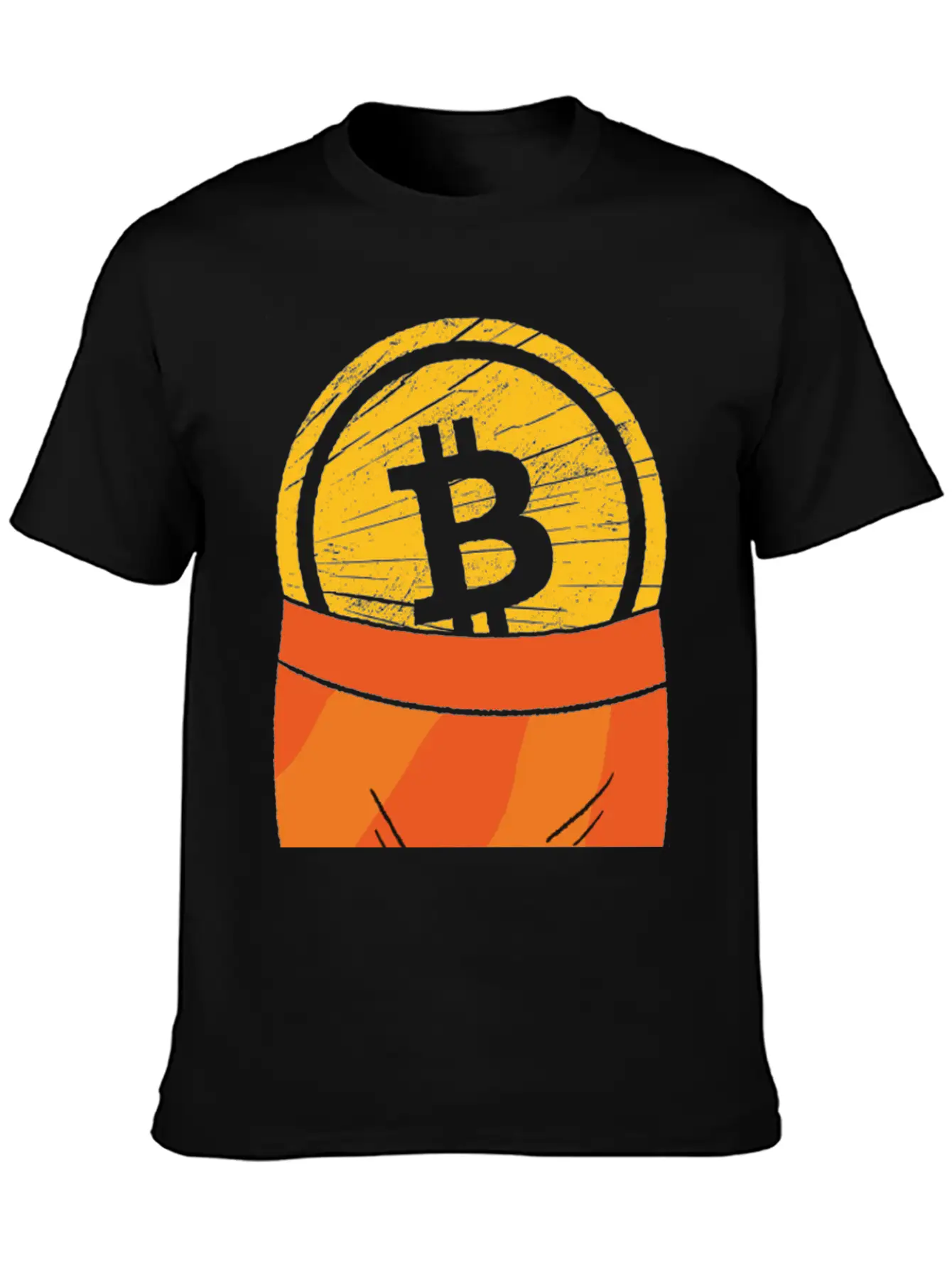 Funny Bitcoin Crypto Blockchain Btc Fun Lovers Timeless Short Sleeve Tee – Comfy And Minimalist Design