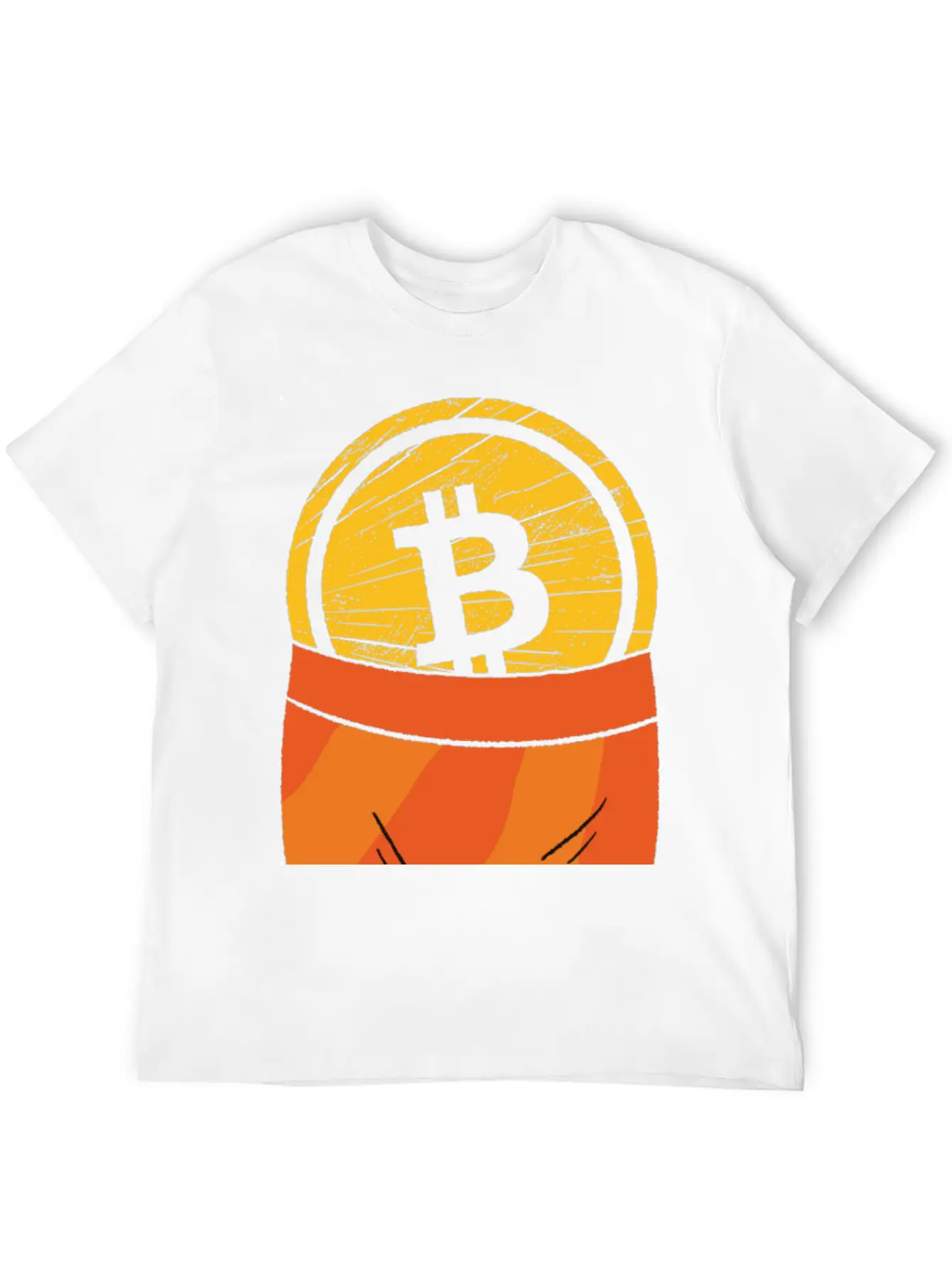 Funny Bitcoin Crypto Blockchain Btc Fun Lovers Timeless Short Sleeve Tee – Comfy And Minimalist Design
