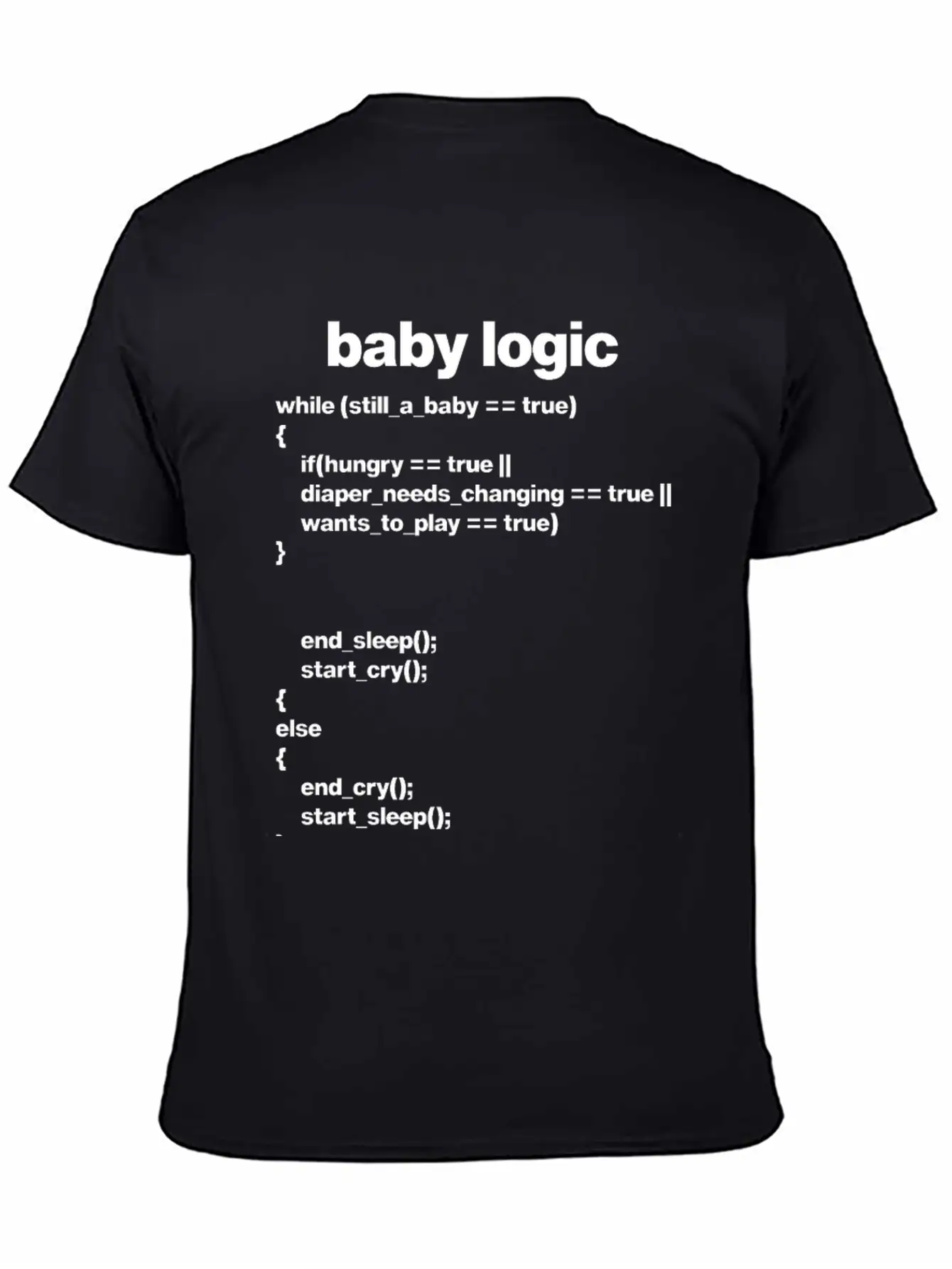 Funny Boss Coding Programmer Newborn Engineering Essential Unisex Summer Tee – Soft Cotton Casual Fit