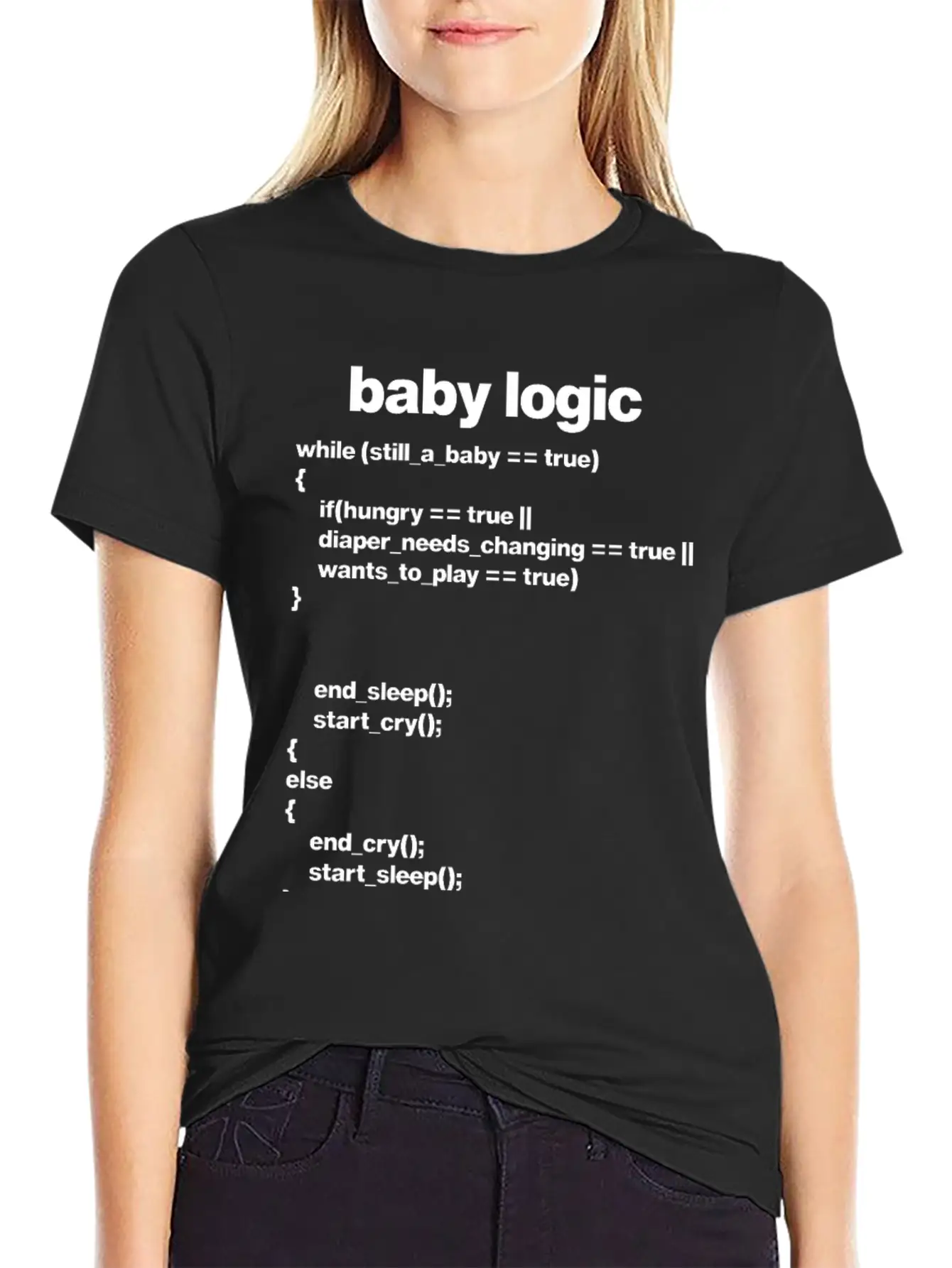 Funny Boss Coding Programmer Newborn Engineering Essential Unisex Summer Tee – Soft Cotton Casual Fit
