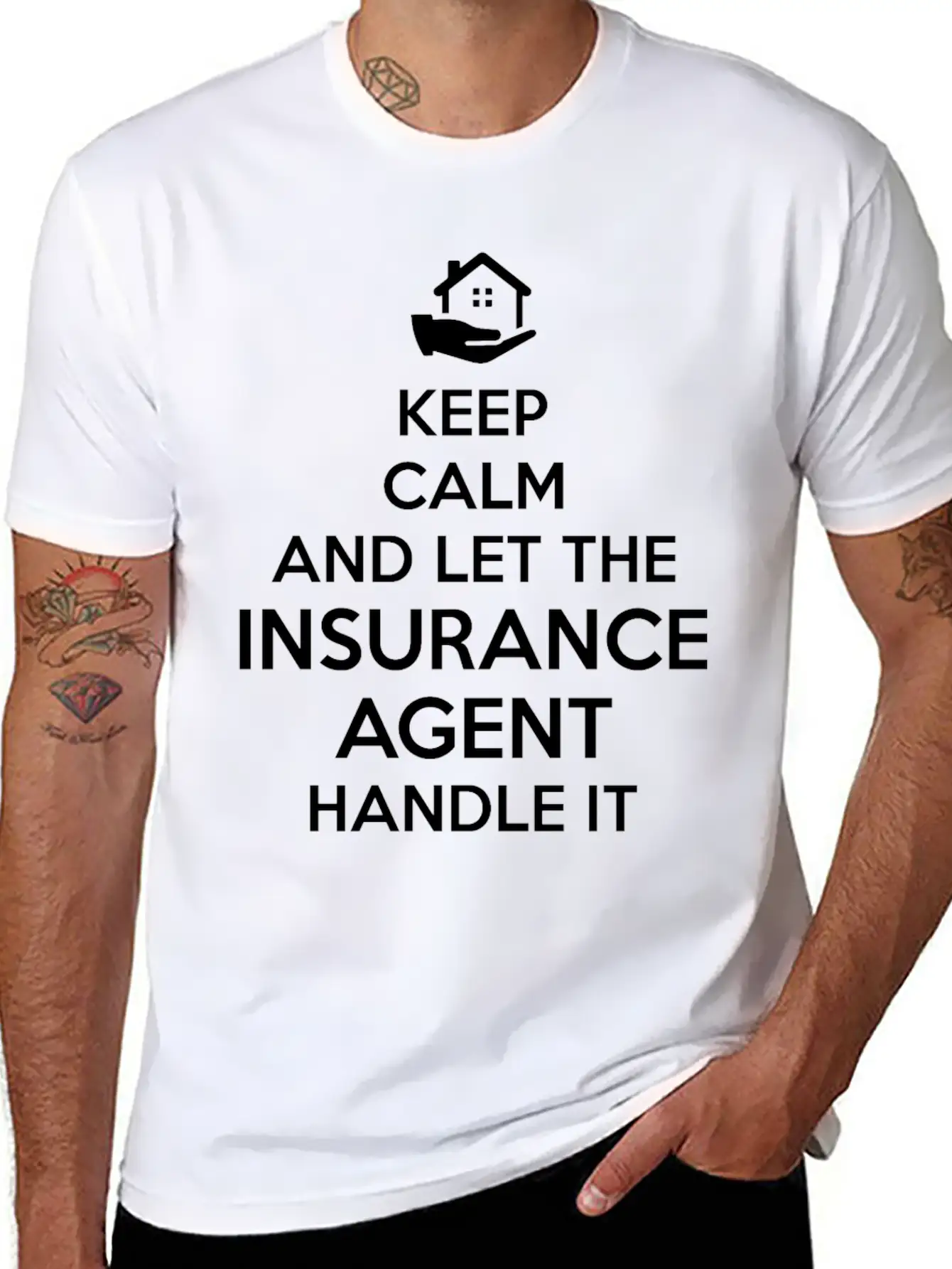 Funny Broker Unisex Casual T-Shirt – Clean Design For Daily Comfort