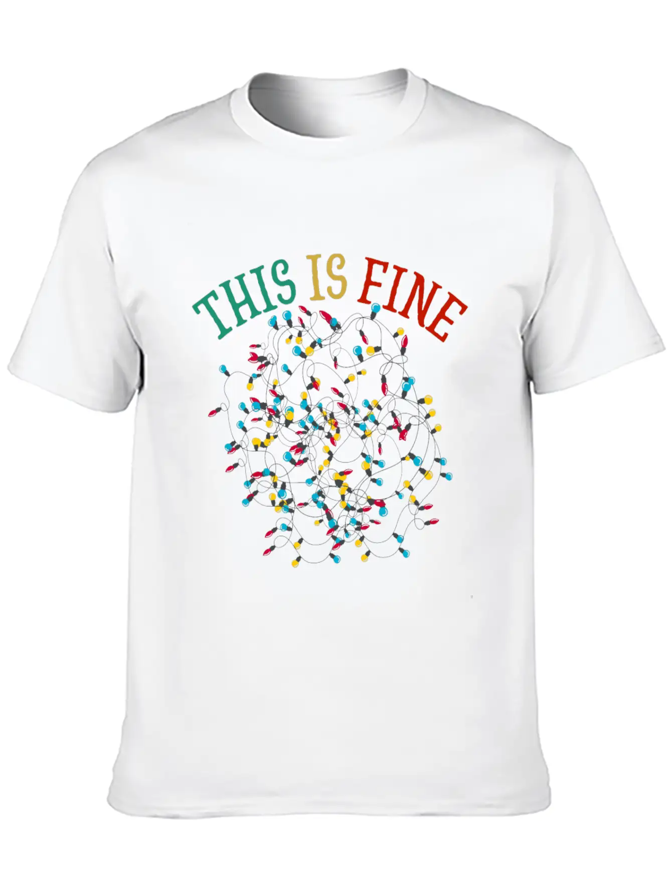 Funny Christmas Quote Basic Graphic T-Shirt – Daily Comfort In Soft Cotton