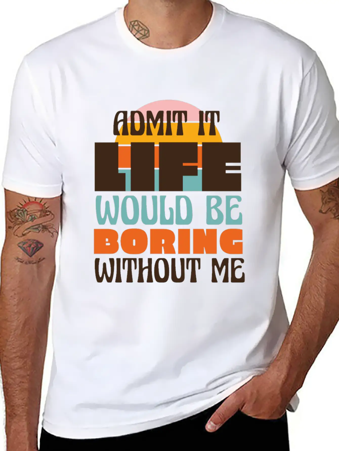 Funny Confidence Quote Essential Unisex Summer Tee – Soft Cotton Casual Fit