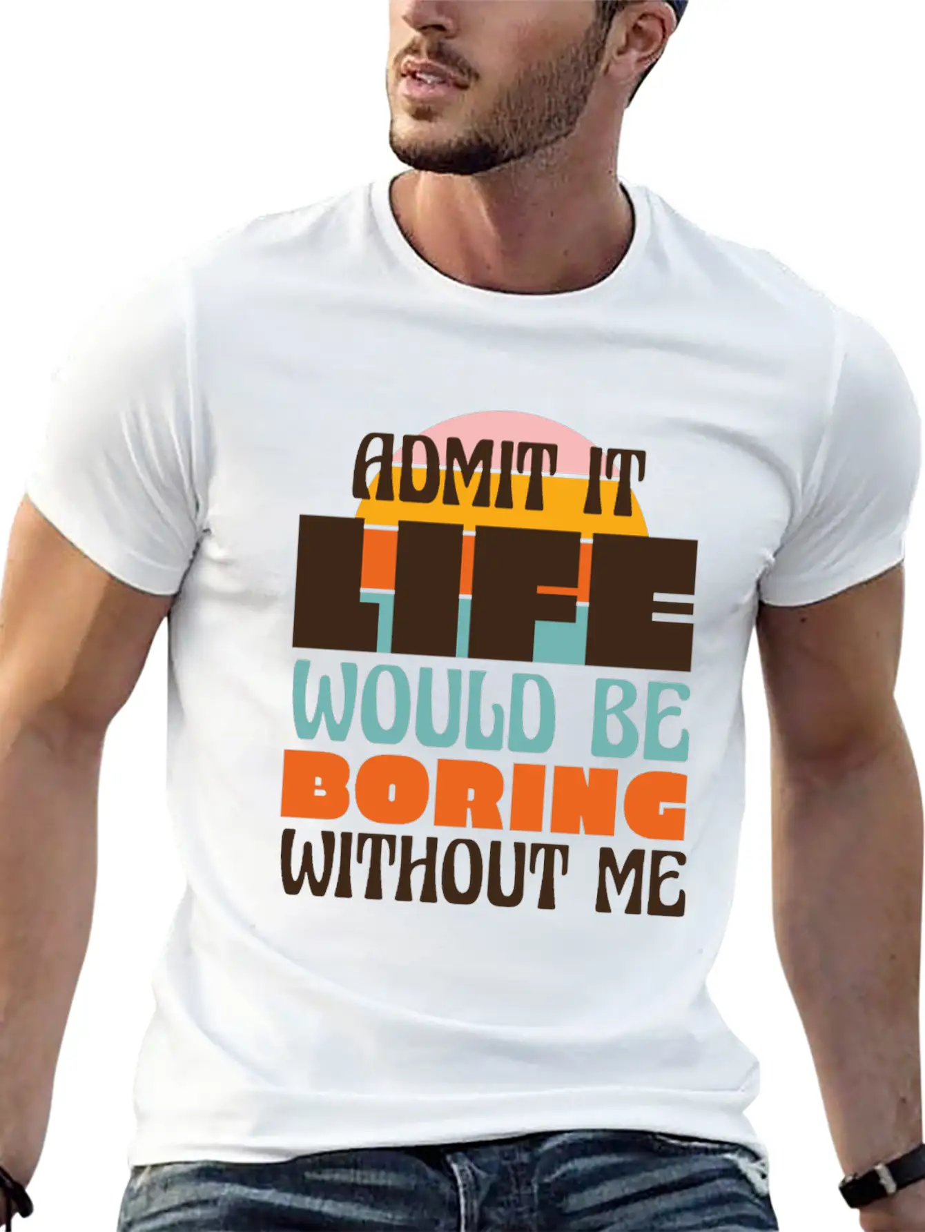 Funny Confidence Quote Essential Unisex Summer Tee – Soft Cotton Casual Fit