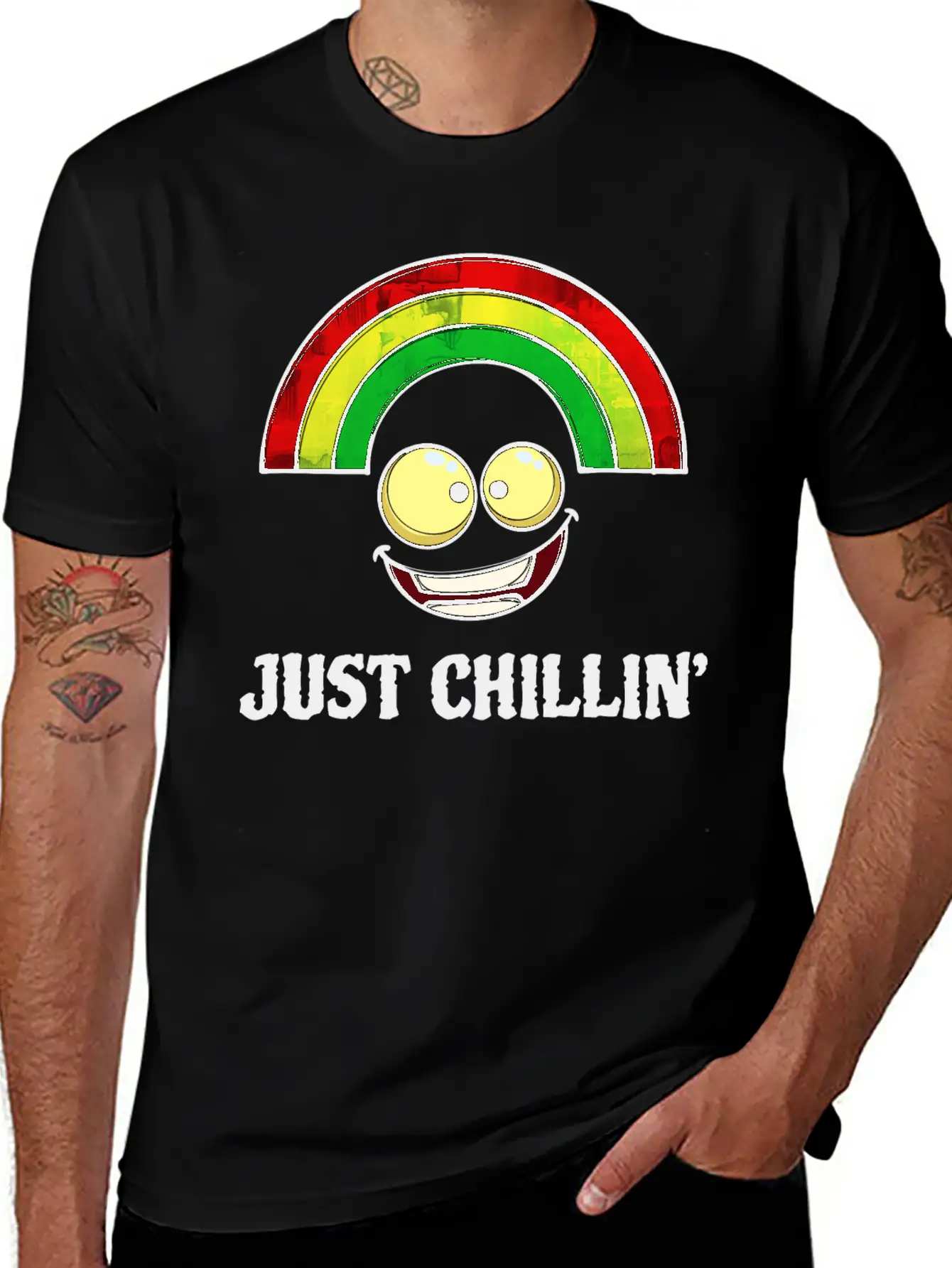 Funny Cool Design Chill Saying Stylish Everyday T-Shirt – Unisex Basic Cotton Tee