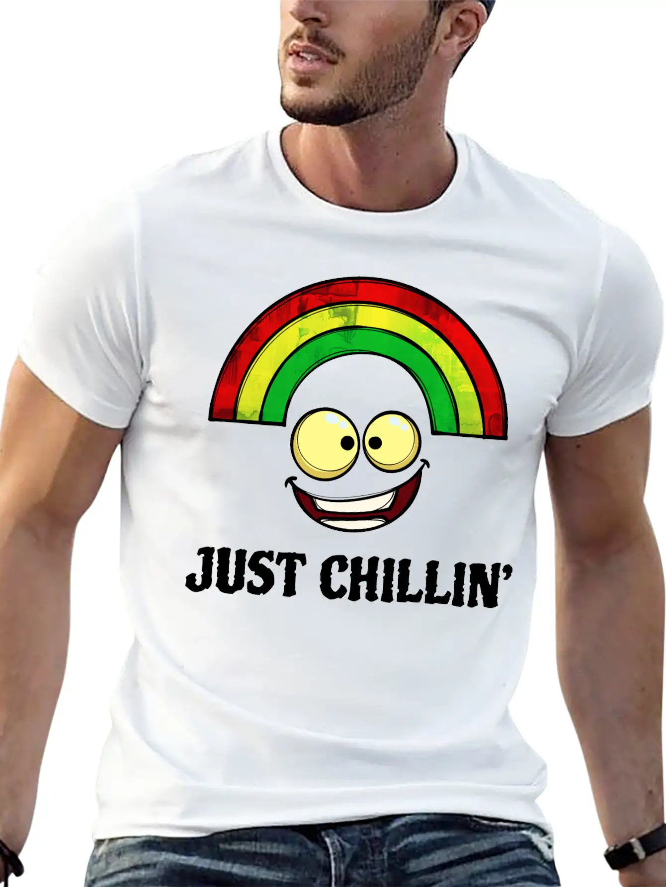 Funny Cool Design Chill Saying Stylish Everyday T-Shirt – Unisex Basic Cotton Tee